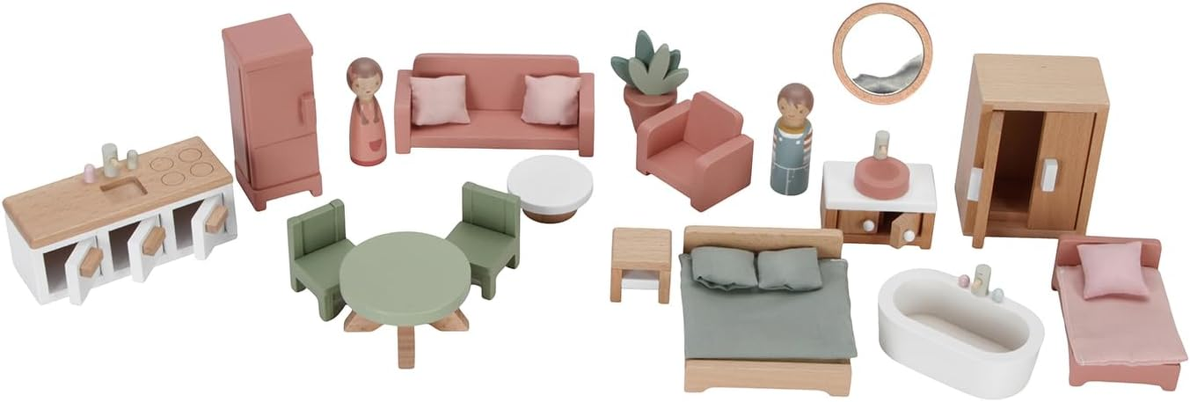 Little Dutch Wooden Doll House, Medium