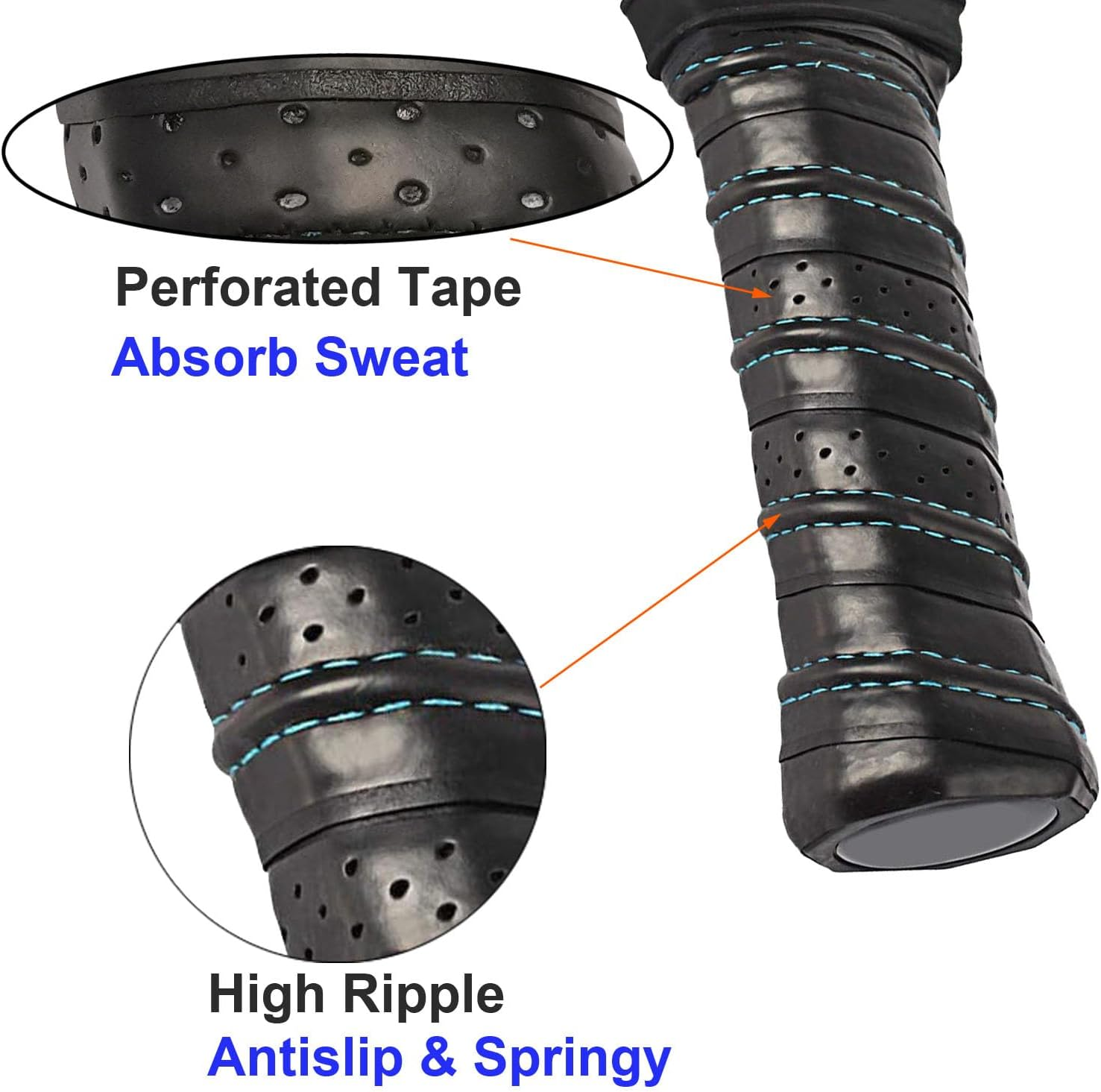 Panel Sound Pickleball Paddles, USAPA Approved Graphite Carbon Fiber/Fiberglass Pickleball Set of 2, Lightweight Pickleball Rackets Set with 1 Carrying Case, 2 Cooling Towels & 4 Balls image number 2