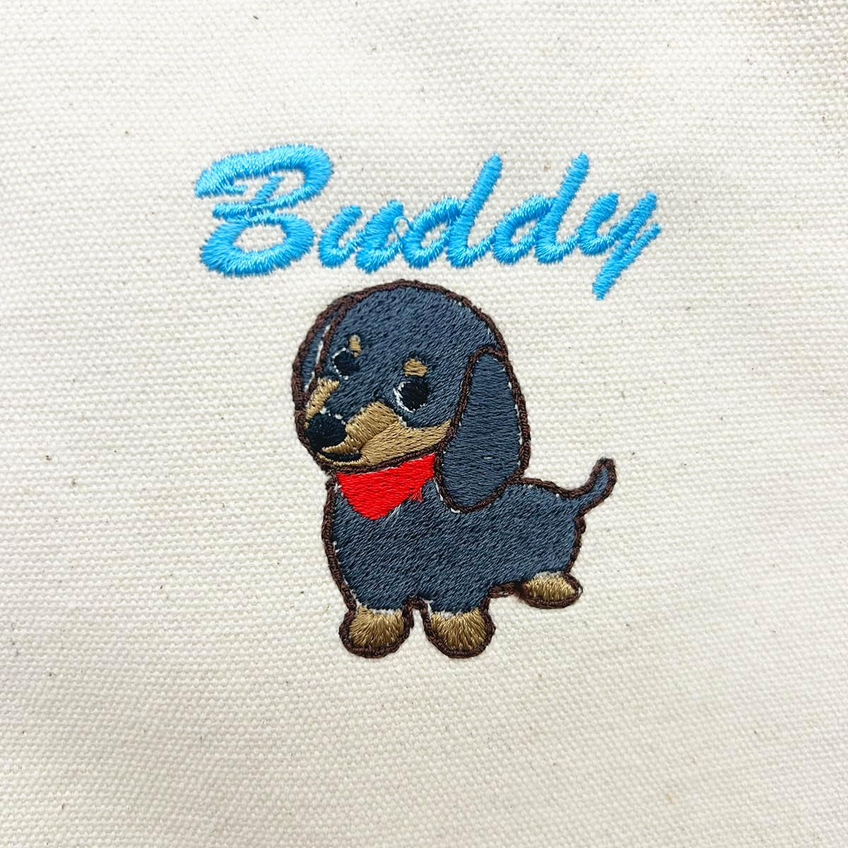 NICKNAC 02042-02 Heartful Pet Buddy Pouch, Natural Ducks image number 2