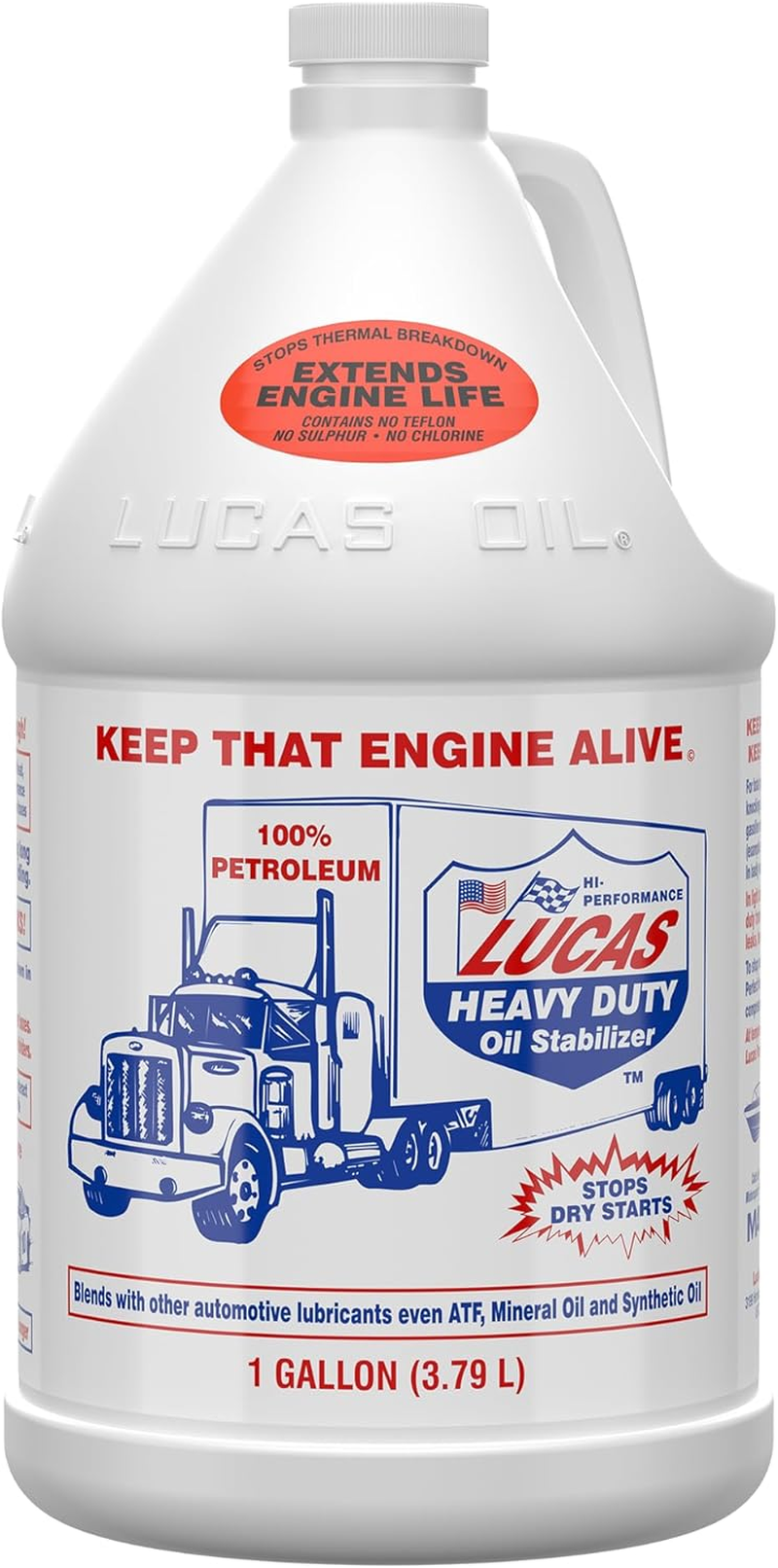 Lucas Oil Heavy Duty Oil Stabilizer - 1 Quart (946Mls) - 1 Gallon