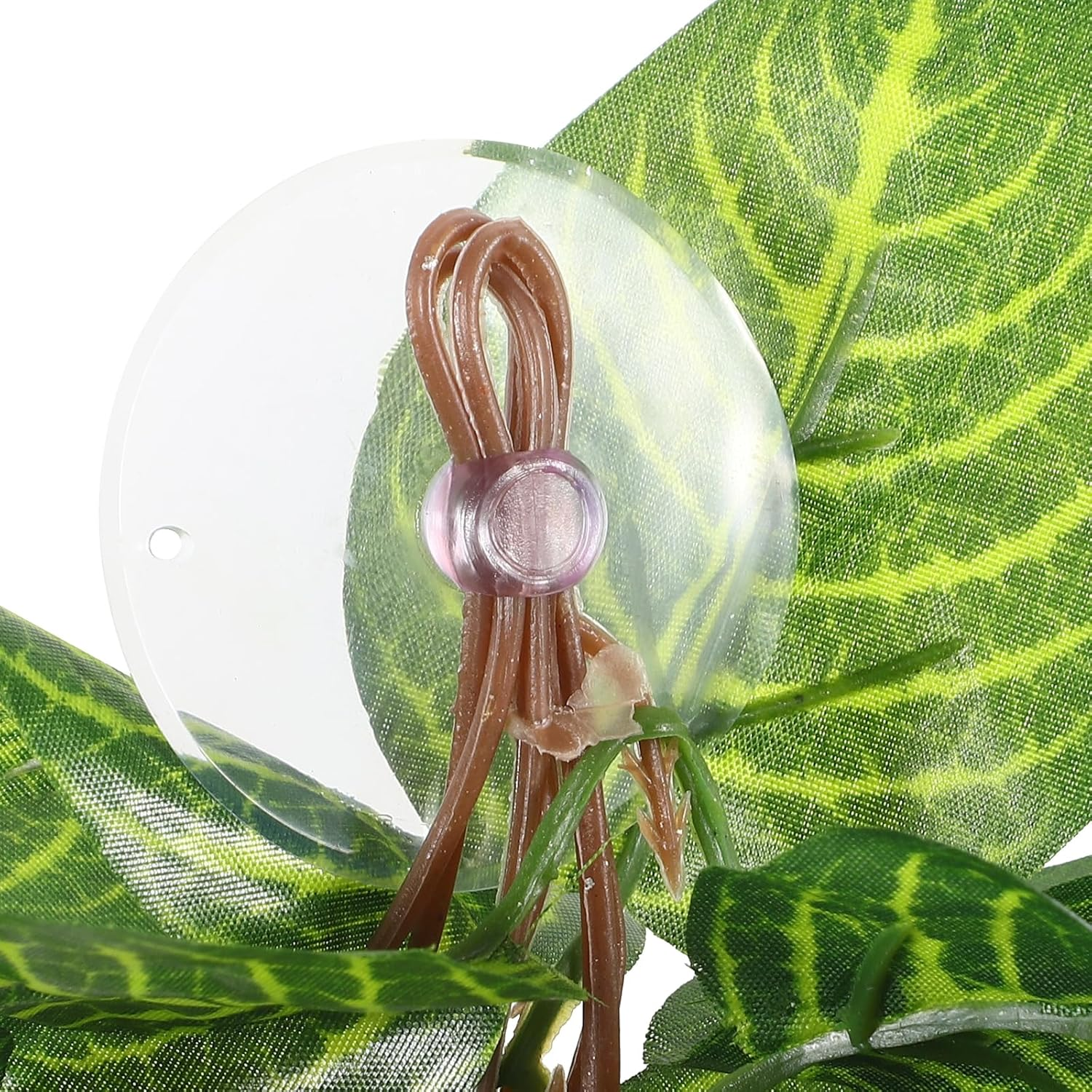 Sosoport Crawler Simulation Plant Reptile Terrarium Plant Snake Habitat Decoration Climbing Pet Aquarium Landscaping Aquarium Fake Artificial image number 4