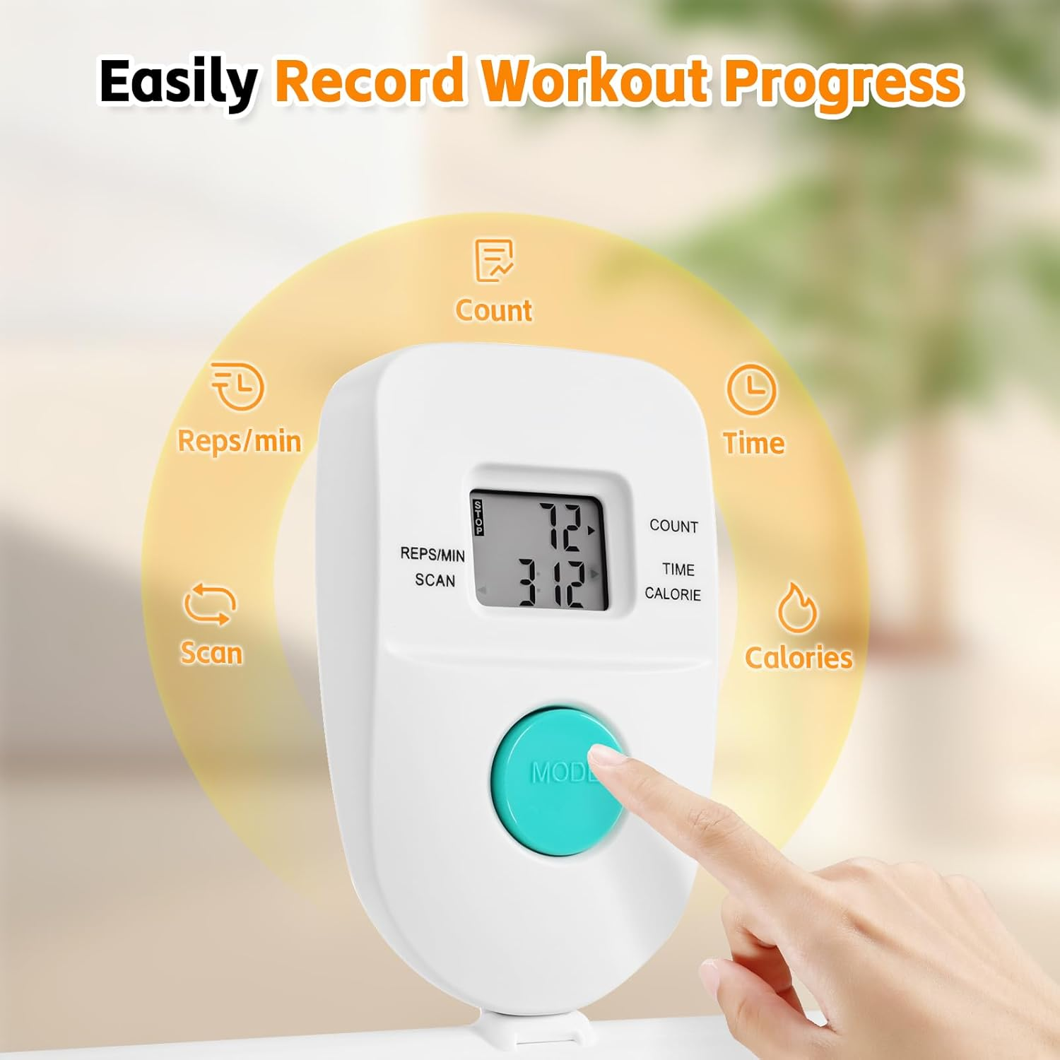 Advwin Stair Stepper for Home Exercise, Vertical Climber Exercise Machine for Full Body Cardio, Compact Stair Climber Fitness Stepper, Max 120Kg Capacity image number 5