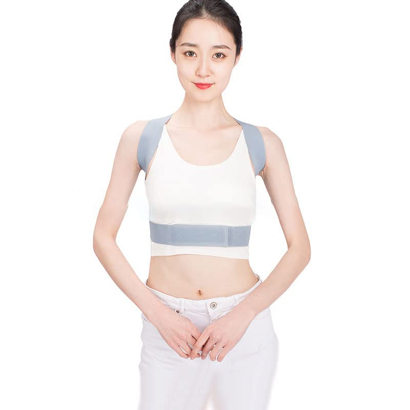 AIMALL Posture Clavicle Shoulder Support Corrector Back Straight Brace Adjustable Strap, Stability & Alignment, Breathable Fabric, for Men & Women, Sizes S (28"-32"), M (32"-36"), L (36"-44") image number 6