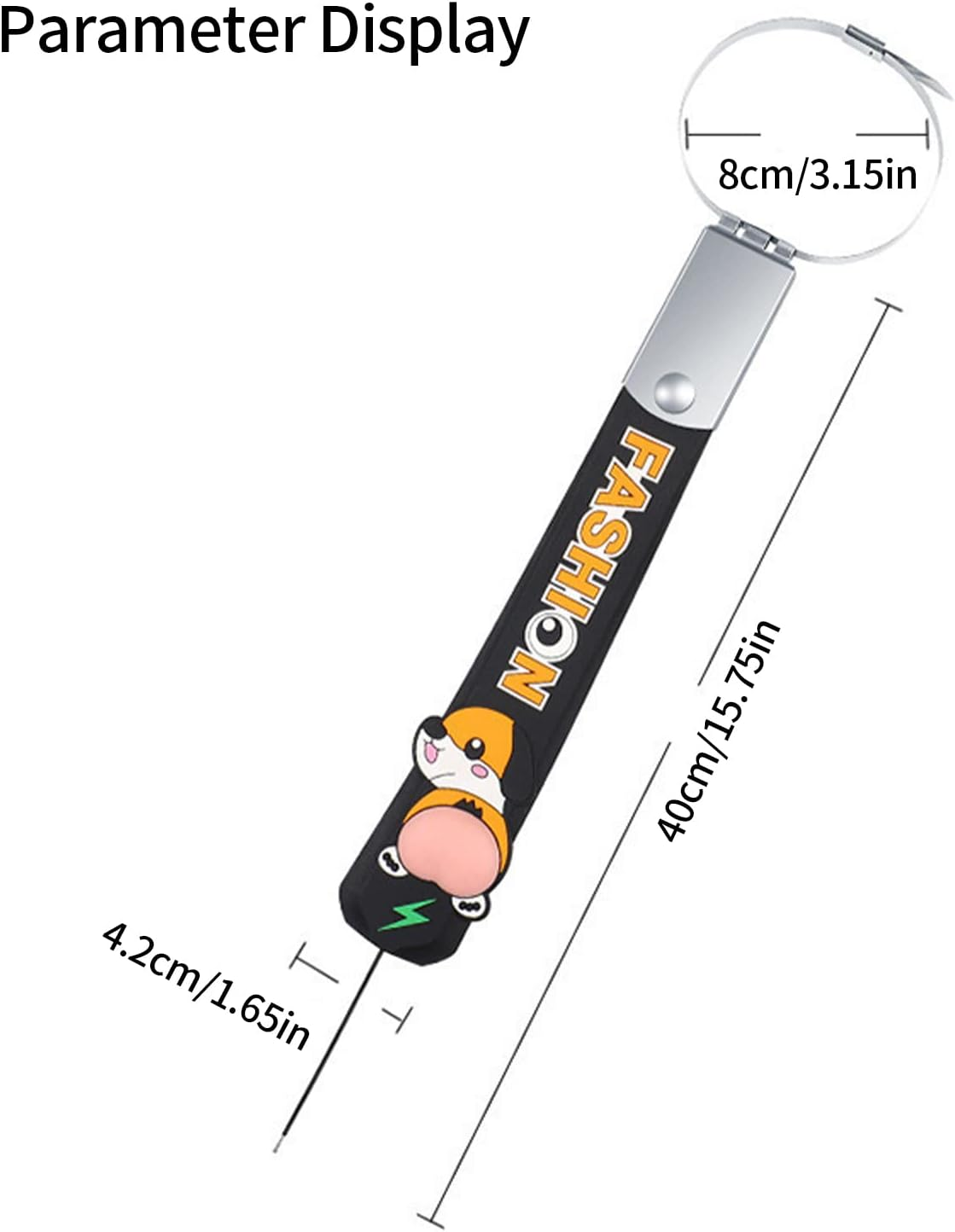 2 Static Strip for Car,Automobile Electrostatic Belt - Electrostatic Eliminator for Vehicles Trucks, anti Static Belt Ground Wire, Safe Driving Buniq