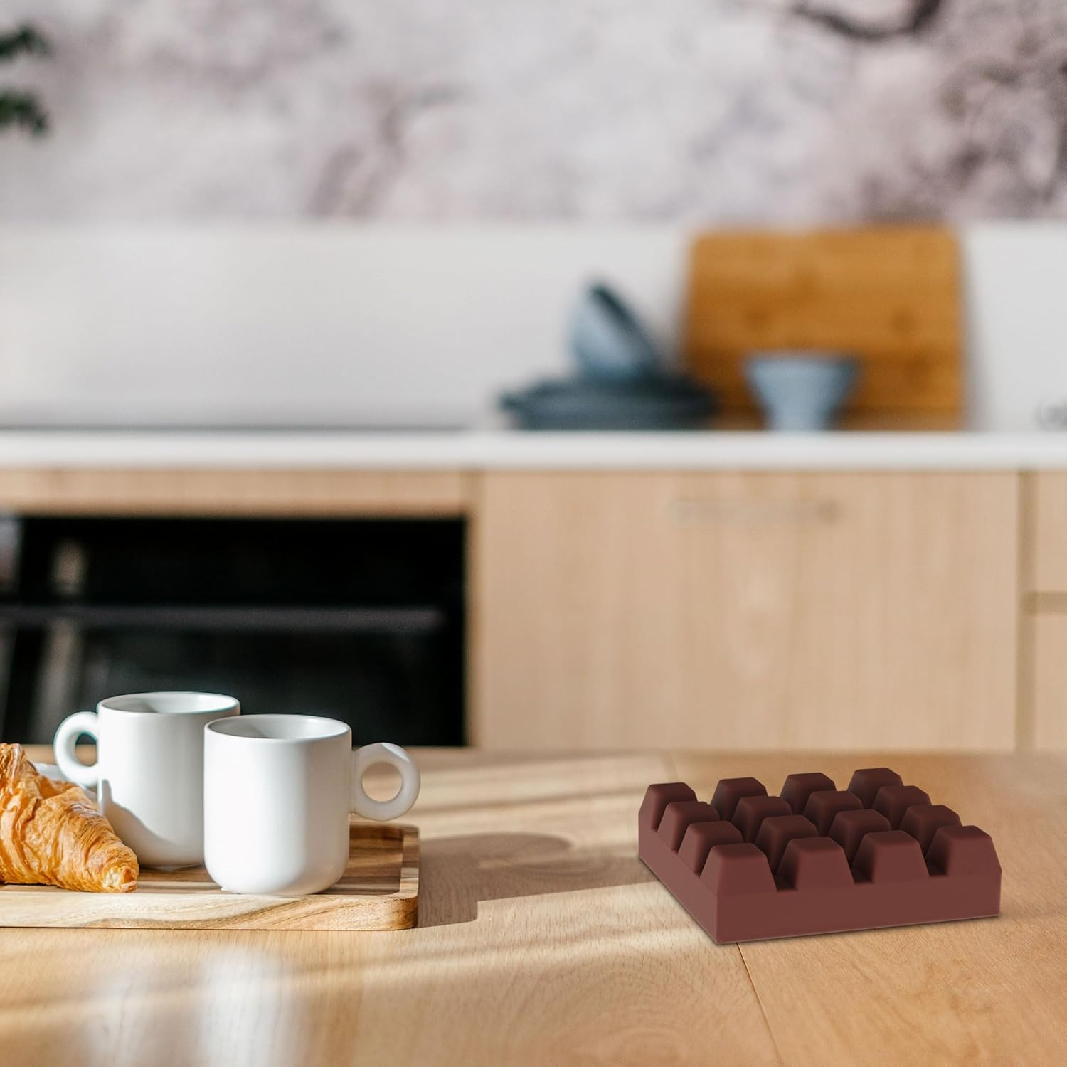 KYONANO Espresso Accessories - Espresso Tamper Stand - Reusable Silicone Espresso Mat - Coffee Tamper Holder for 51Mm/53.3Mm/58.5Mm Tamper - Espresso Mechine Accessories for Barista, Home, Cafe