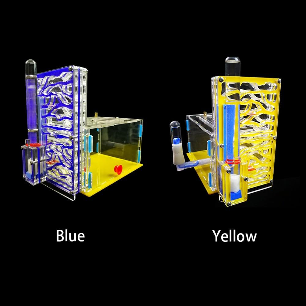 ACAGALA Ant Farm Habitat Kit Acrylic T-Shaped DIY Ant Nest with Feeding Chamber, Educational Insect & Unique Birthday for Adults Kids image number 4