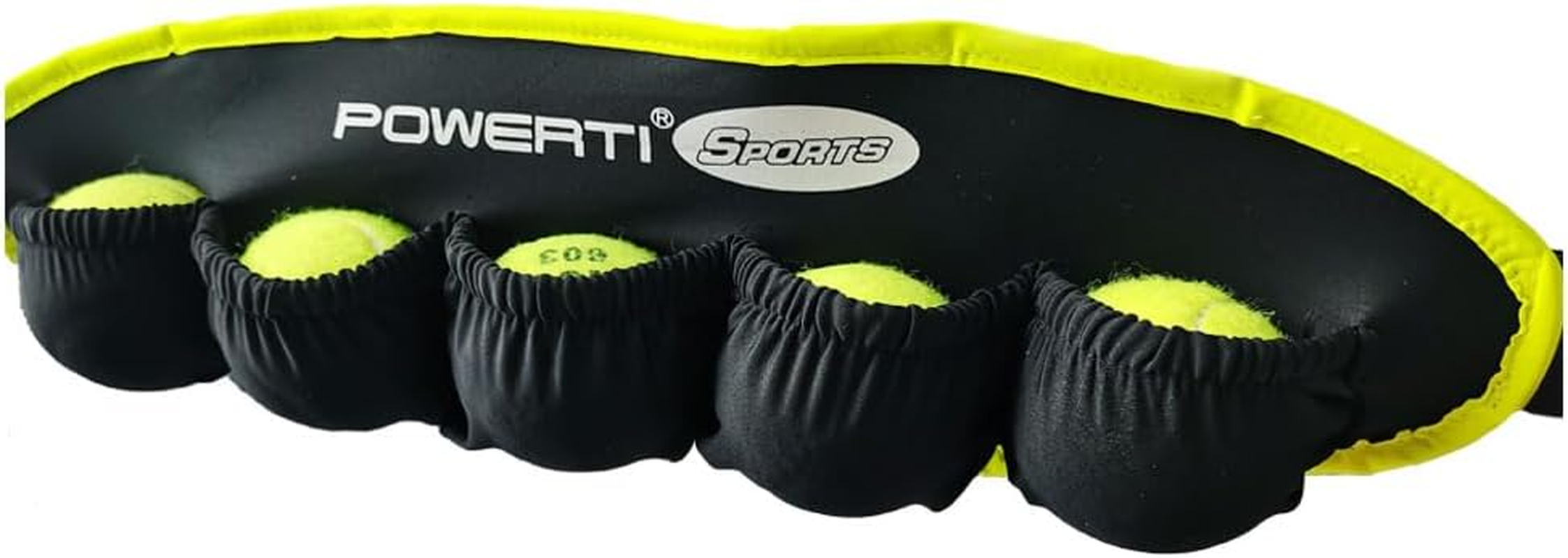 Gloperti Tennis Ball Holder, Holding 5 Tennis Balls, Black, One Size image number 5