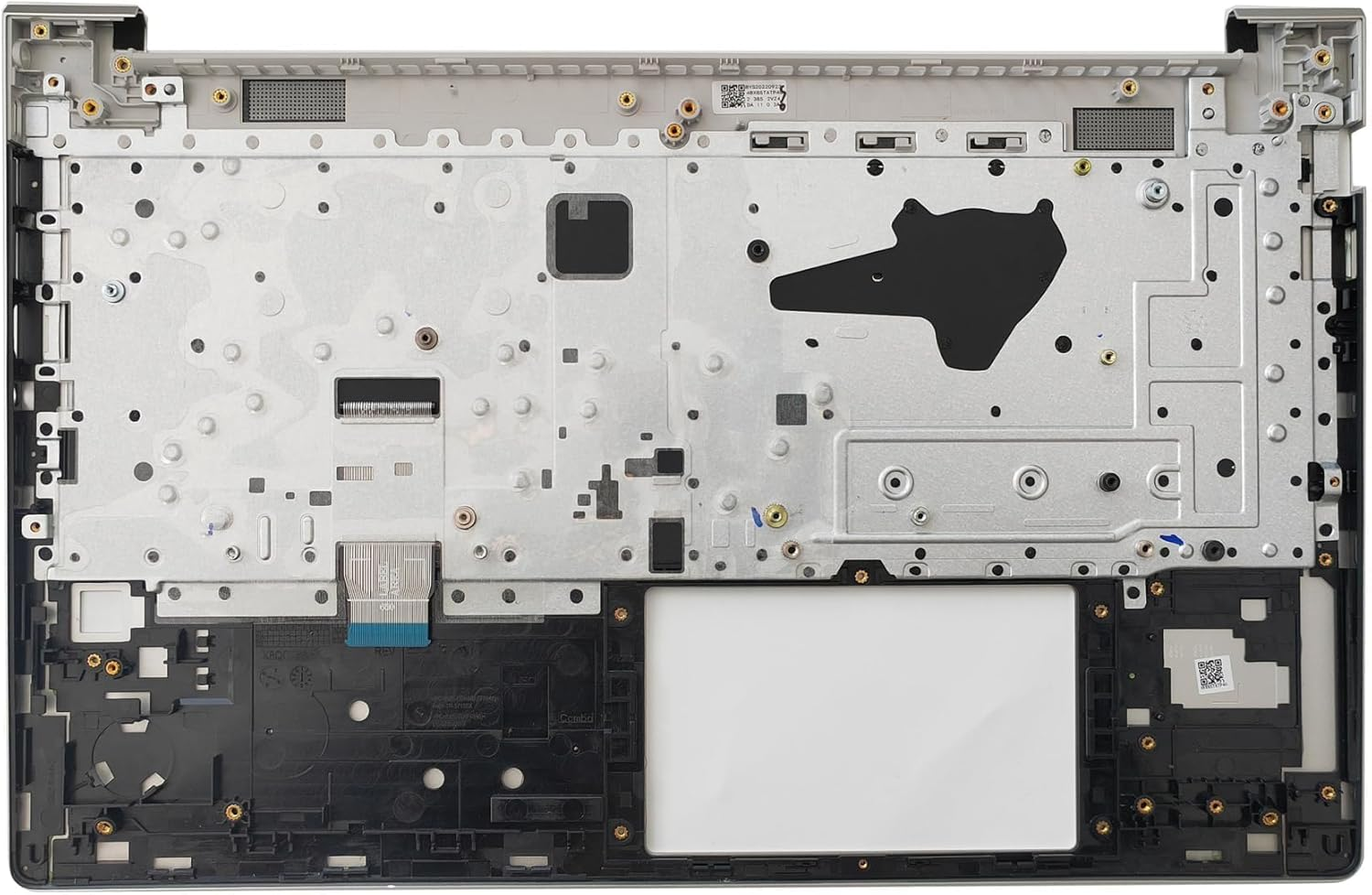 Palmrest Upper Case Keyboard Assembly Part with US Layout Replacement for HP Probook 450 455 G9 Laptop N01934-001 Silver image number 1