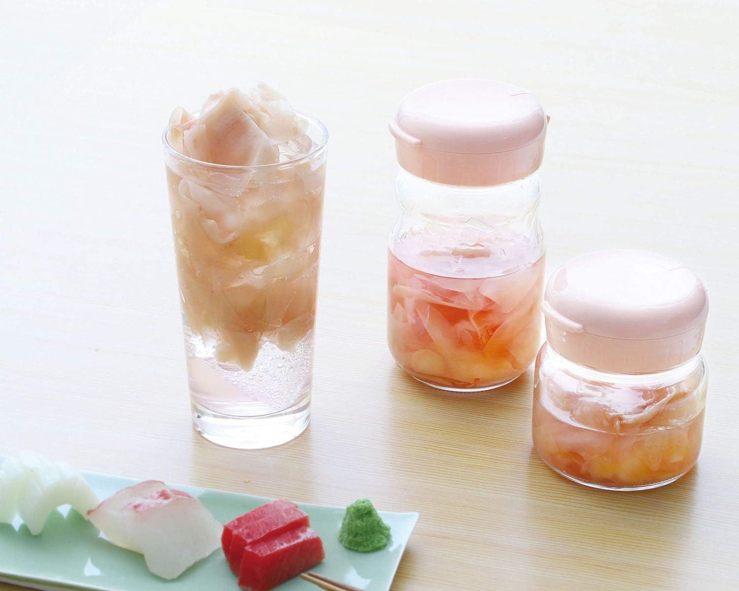 Toyo Sasaki Glass, Good Pickling, Gallier Pot, Large, Made in Japan, Pink, Approx. 17.0 Fl Oz (485 Ml), I-77826-P-JAN 2 Pieces image number 5