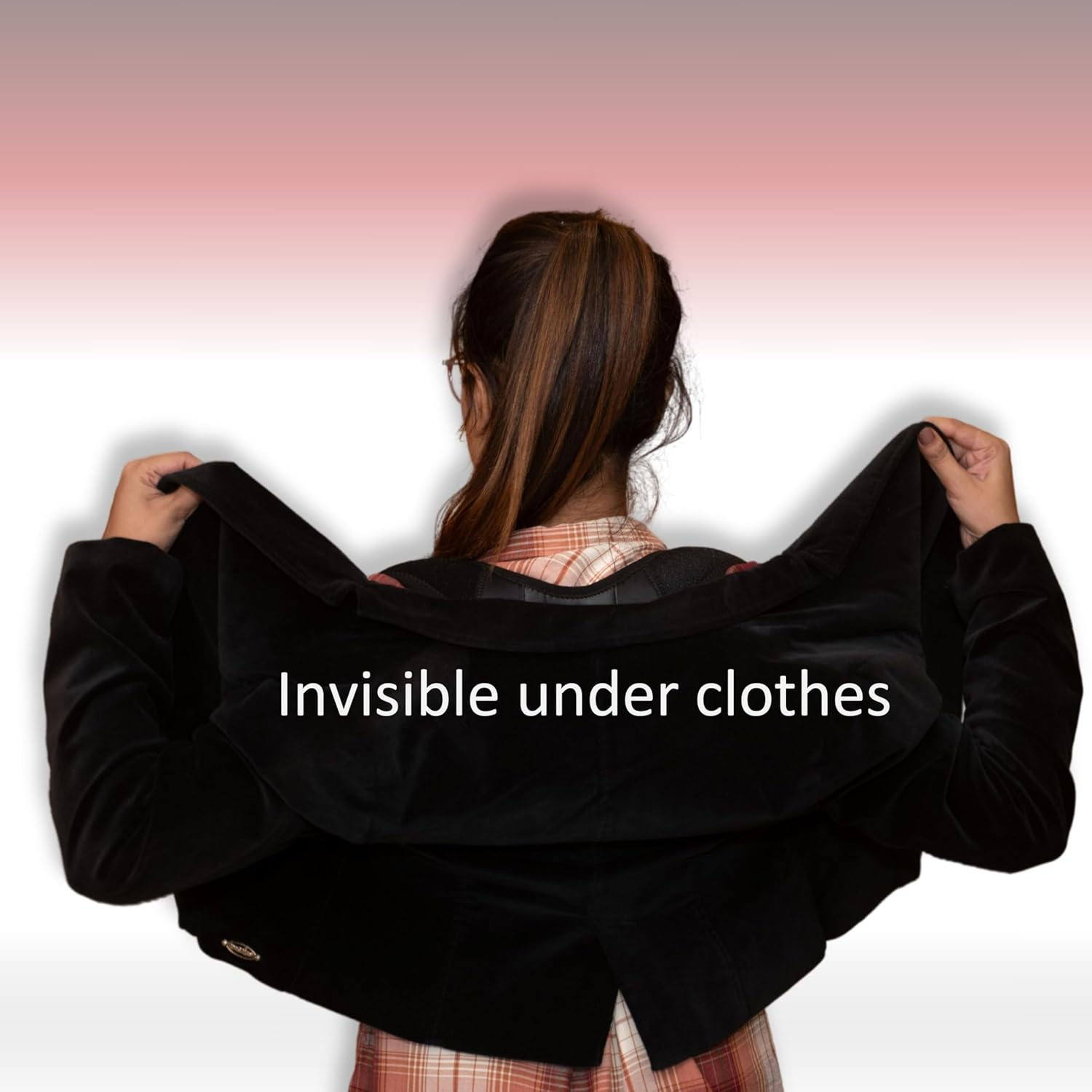 Wonder Care Back Brace Clavicle Posture Corrector Shoulder Brace|Hunched Shoulder Corrector for Men and Women- Fully Adjustable |Shoulder Retraction Brace | for Mid and Upper Spine Support-Flexible image number 1