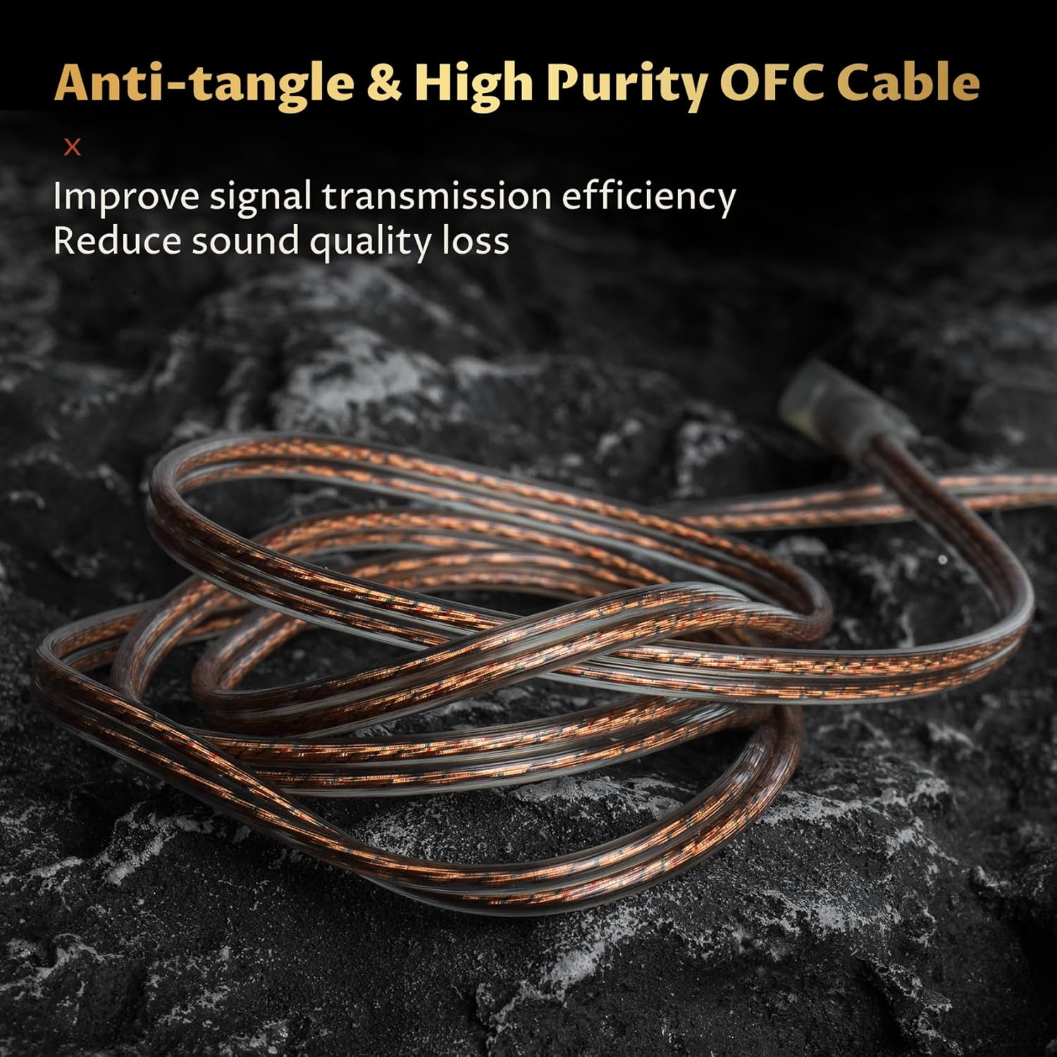 Yinyoo KBEAR MONKIE K01 Gaming Earbuds,Noise Cancelling in Ear Headphones with 3.5Mm Plug, Surround Hifi Sound in Ear Monitor Wired Gaming Earphones Compatible with PC,PS5, Xbox,Switch image number 3