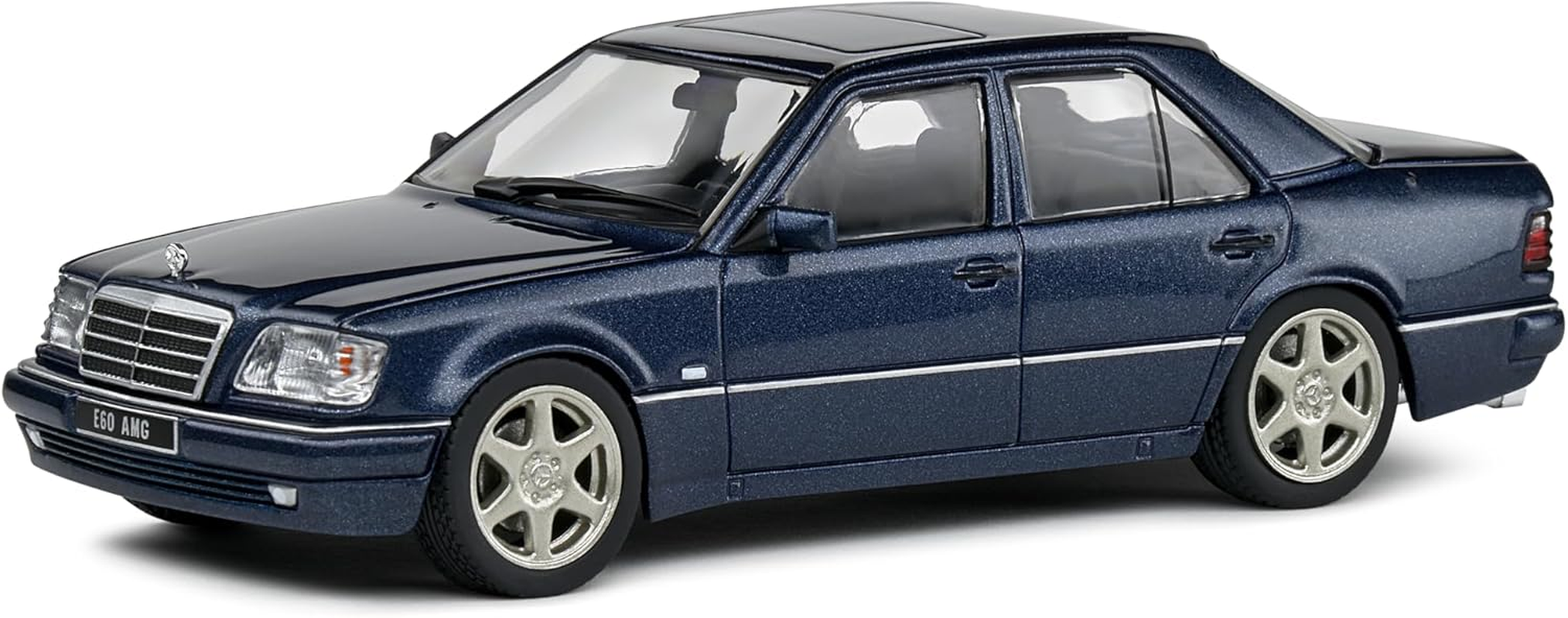 Solido 1:43 Mercedes-Benz W124 E60 AMG Blue 1994 image number 3