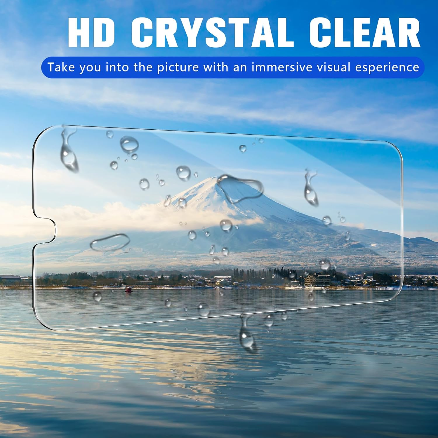 3 Pack Compatible for Samsung Galaxy A56 5G Tempered Glass Screen Protector,9H Hardness,High Definition Anti-Scratch Bubble Free image number 3