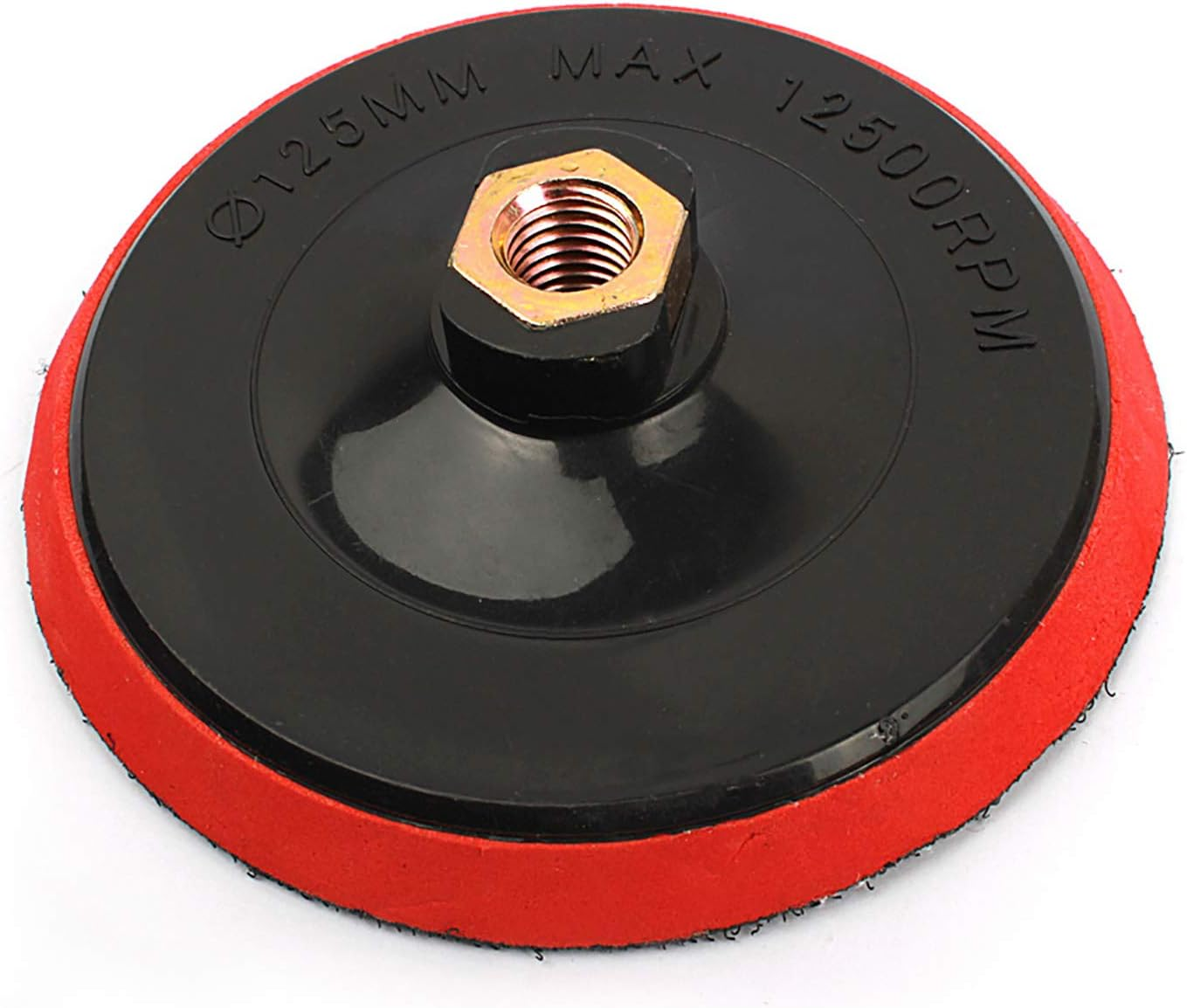 125Mm M14 Hook and Loop Interface Backing Pad Polishing Sanding Angle Grinder for 5 Inch Diamond Polishing Pads Sand Paper