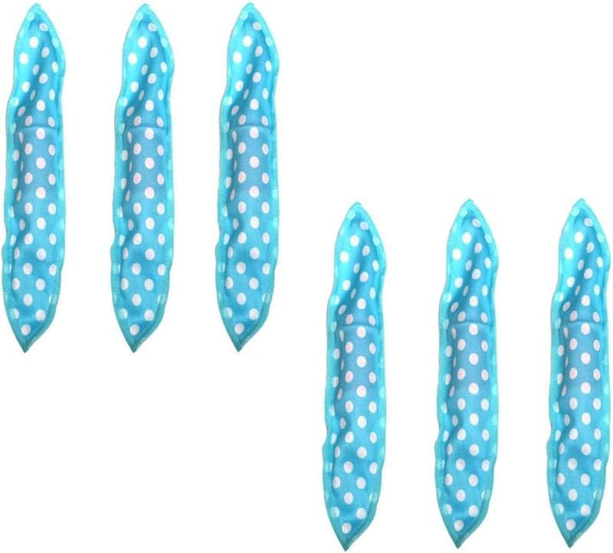 No Heat Foam Hair Curlers, Set of 6, Soft Sponge Rollers for Overnight Styling image number 4