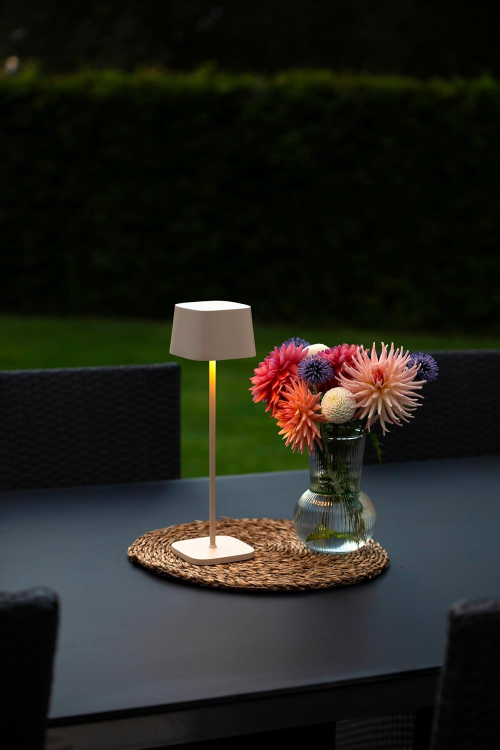 Konstsmide Capri 7814-330 LED Table Lamp USB Table Lamp Sand Indoor/Outdoor Wireless 10 X 36 X 10 Cm image number 1