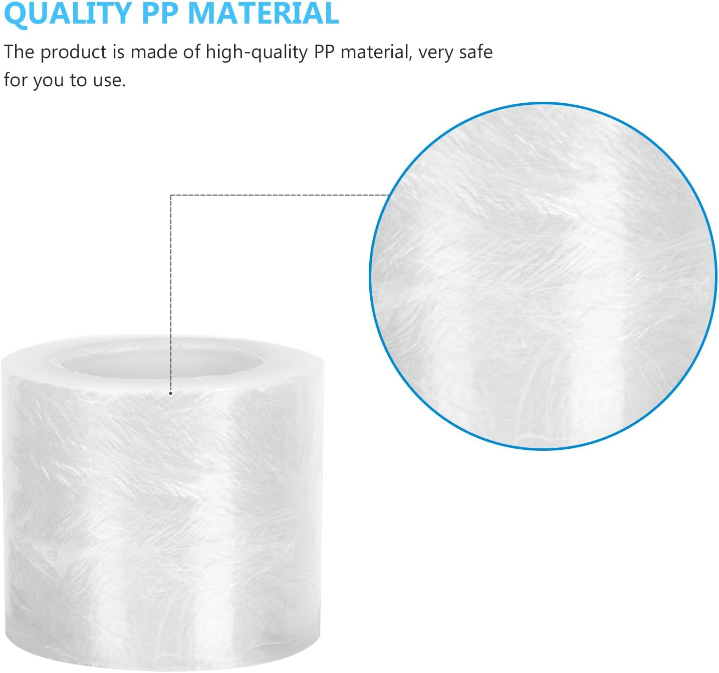 Ipetboom Brow Lamination Cling Wrap, 3-Rolls Brow Lamination Cling Wrap Film Semi-Permanent Lip Makeup Film Easy Application image number 2