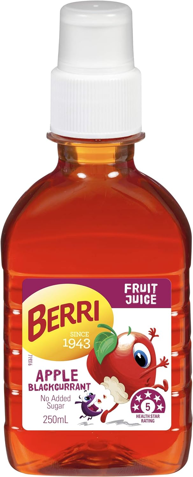 Berri Apple Juice Long Life Pop Top 250Ml image number 1