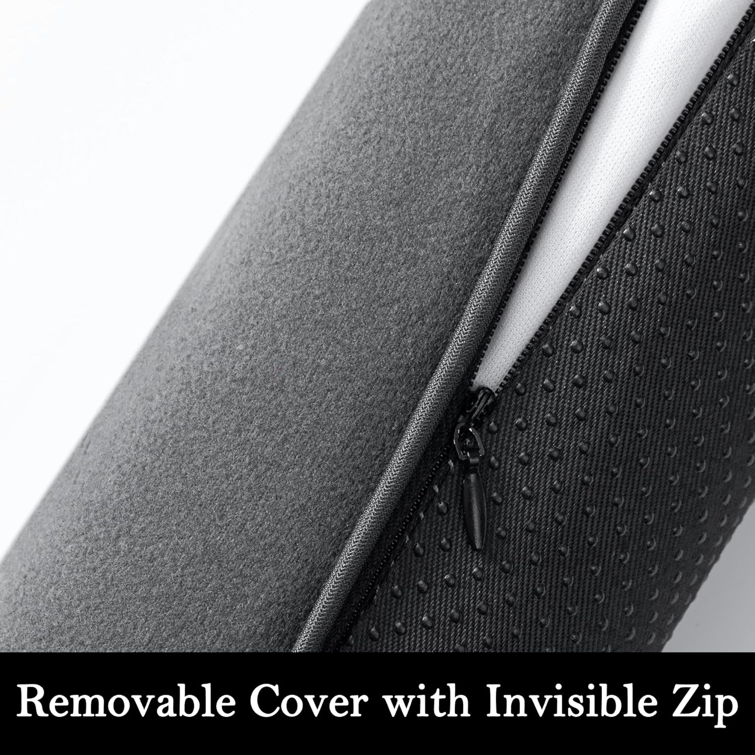 Sunolga 38" Door Draft Stopper Blocks Hot Cold Air with Removable Washable Cover for Gaps up to 3", All-Season Noise, Light, Dust and Wind Seal for the Bottom of Door and Window, Grey image number 7