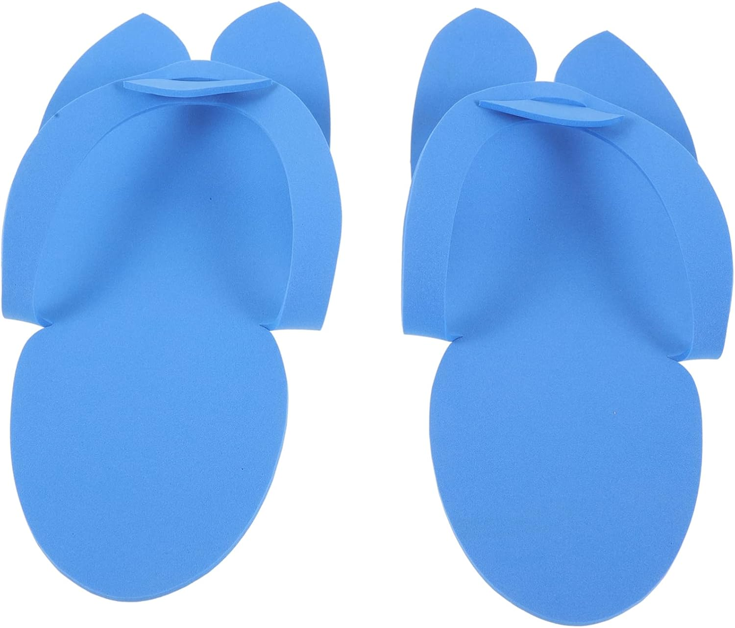 Beavorty 12Pairs Eva Foam Manicure Slippers for Women Men Beach Flip-Flops Disposable Spa Hotel Slippers Random Color image number 5