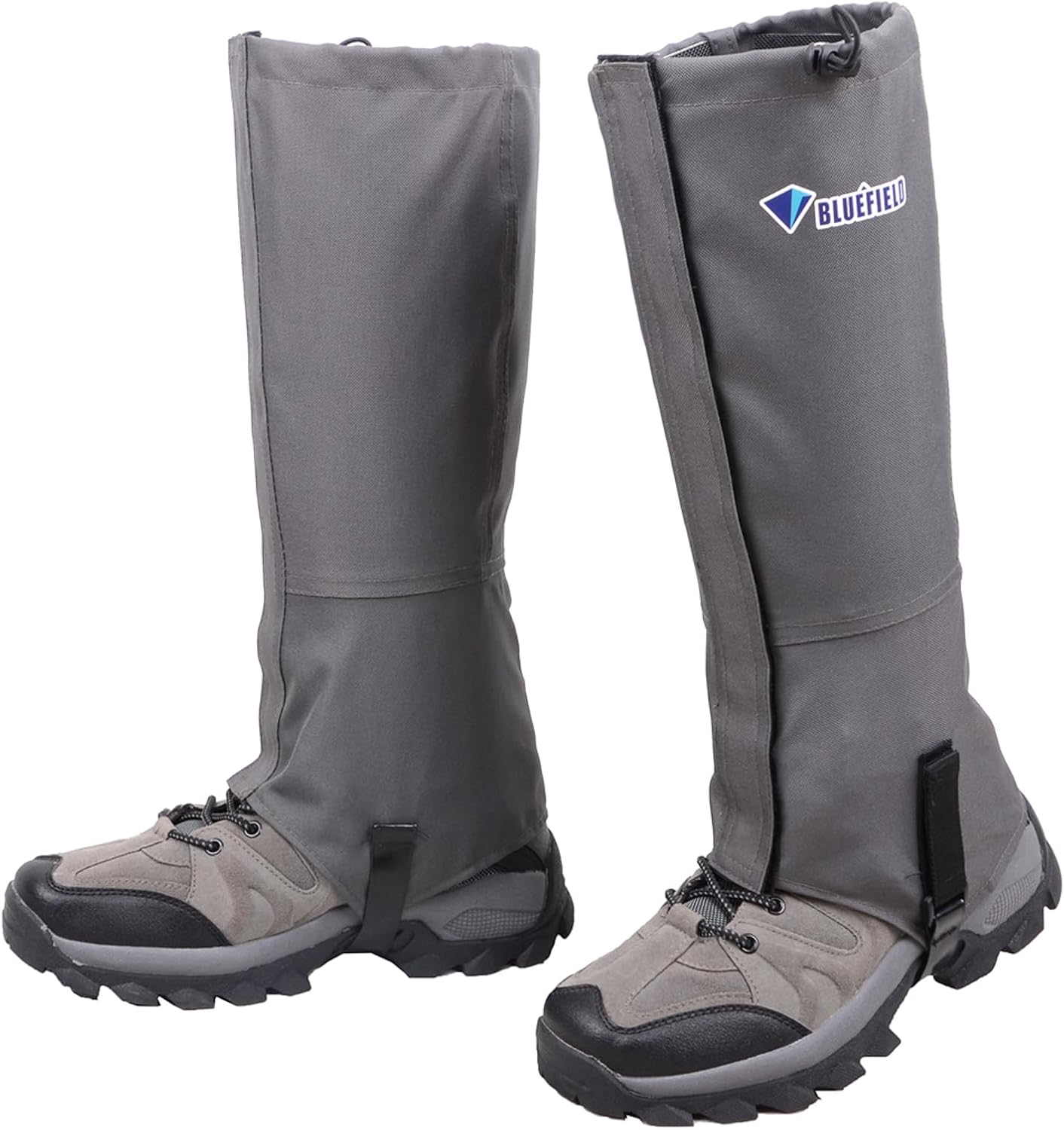 Azarxis Hiking Gaiters for Outdoor Camping Running Walking Backpacking Women Men Ankle Leg Guard Boot Legging Gaiter Cover Snow Breathable Lightweight Waterproof Durable Wrap Mountain Hunting Climbing