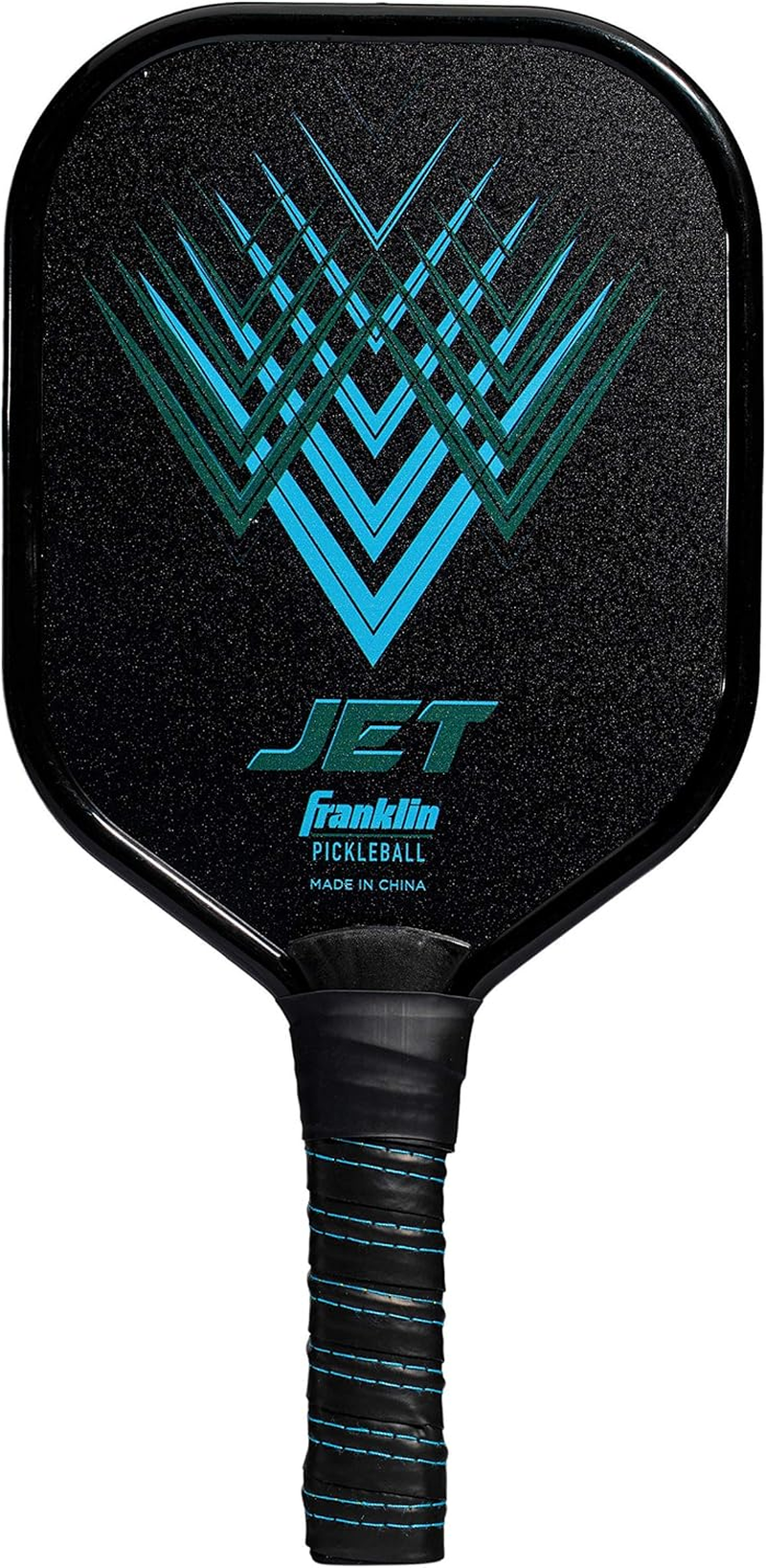 Franklin Sports Pickleball Paddle - Titus + Jet Aluminum Plated Pickleball Paddles - USA Pickleball (USAPA) Approved Paddle - 8Mm Thick Core