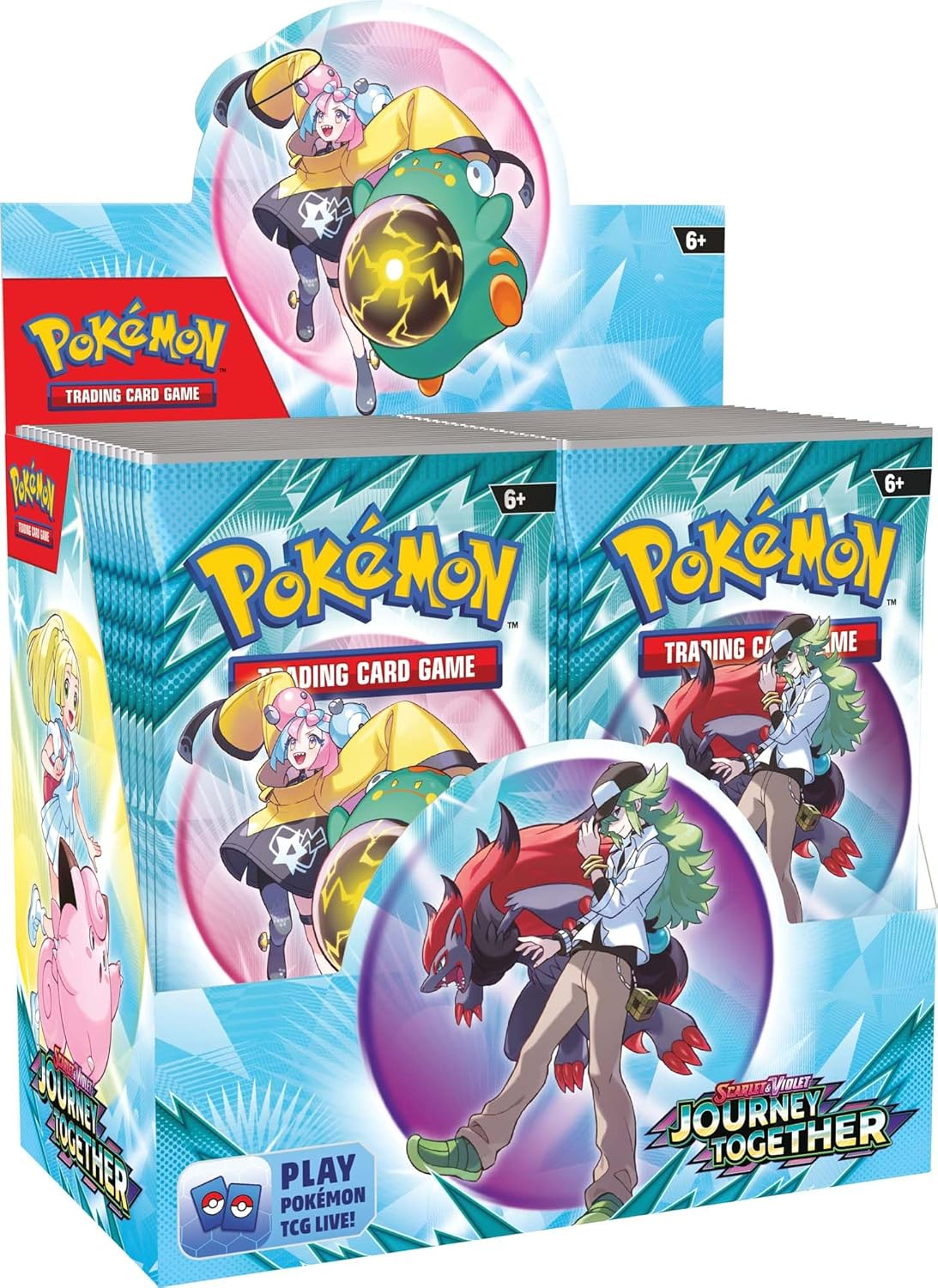Pokemon TCG Scarlet & Violet 9 Journey Together Booster Display image number 1