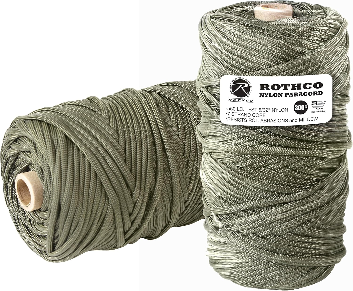 Rothco Nylon Paracord (OD, 550-Pound/300-Feet)