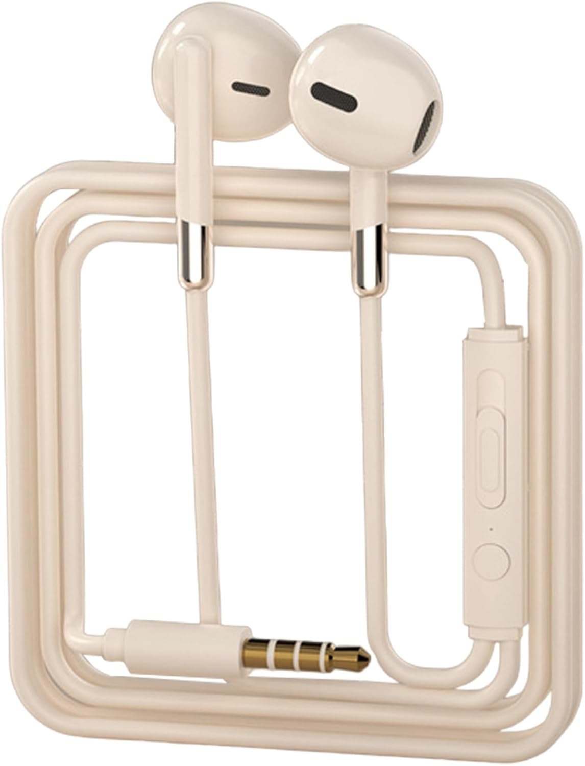 In-Ear Headphones with Built-In Mic & Cord Control, High-Fidelity Sound for Sports, Commuting, Office Use - Usb-C/3.5Mm Wired