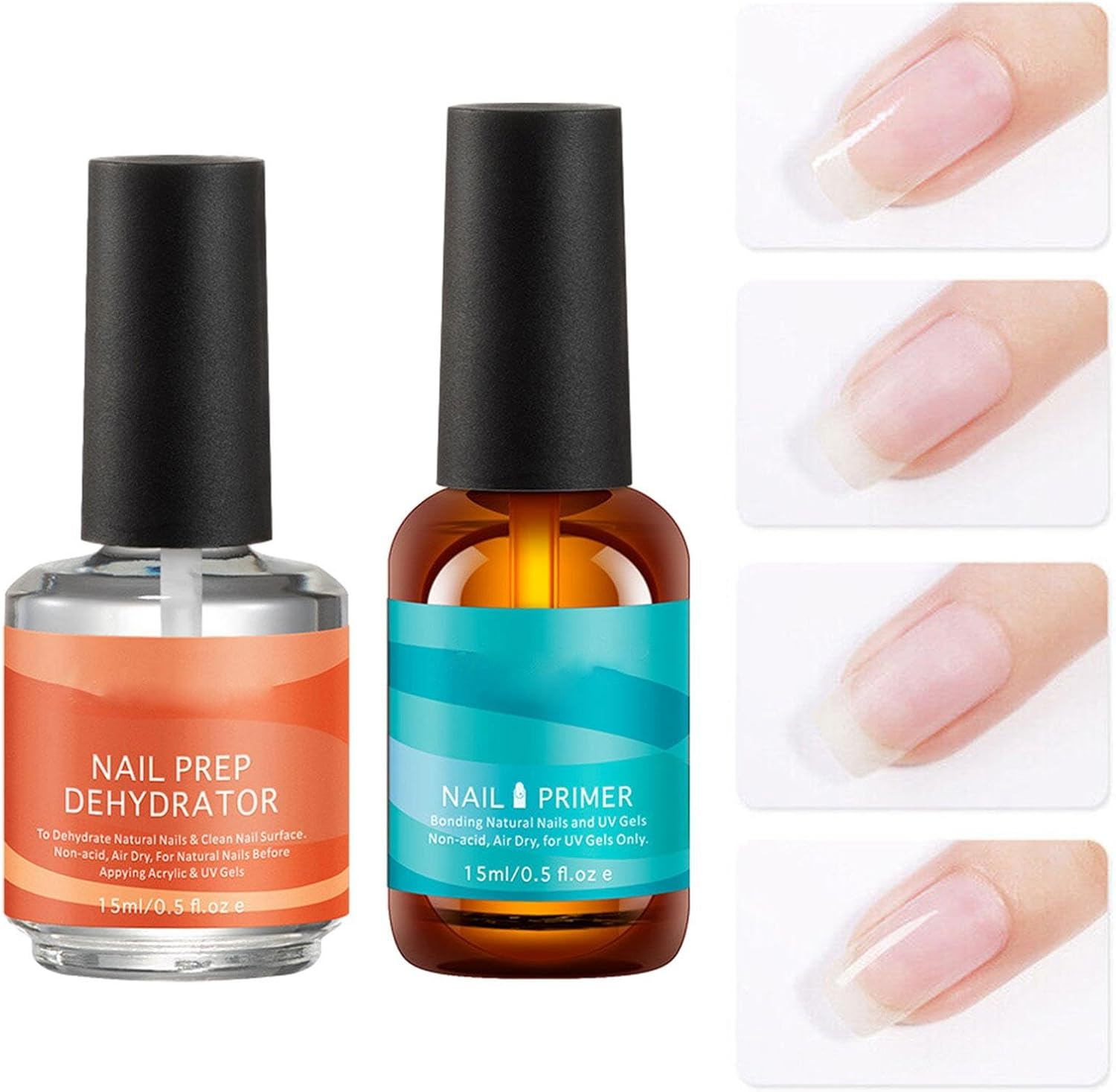 Ysyqkn Nail Dryer and Nail Primer, Nail Gel Quick Drying Gel Primer, 15 Ml (0.5) Nail Accessories Set image number 2