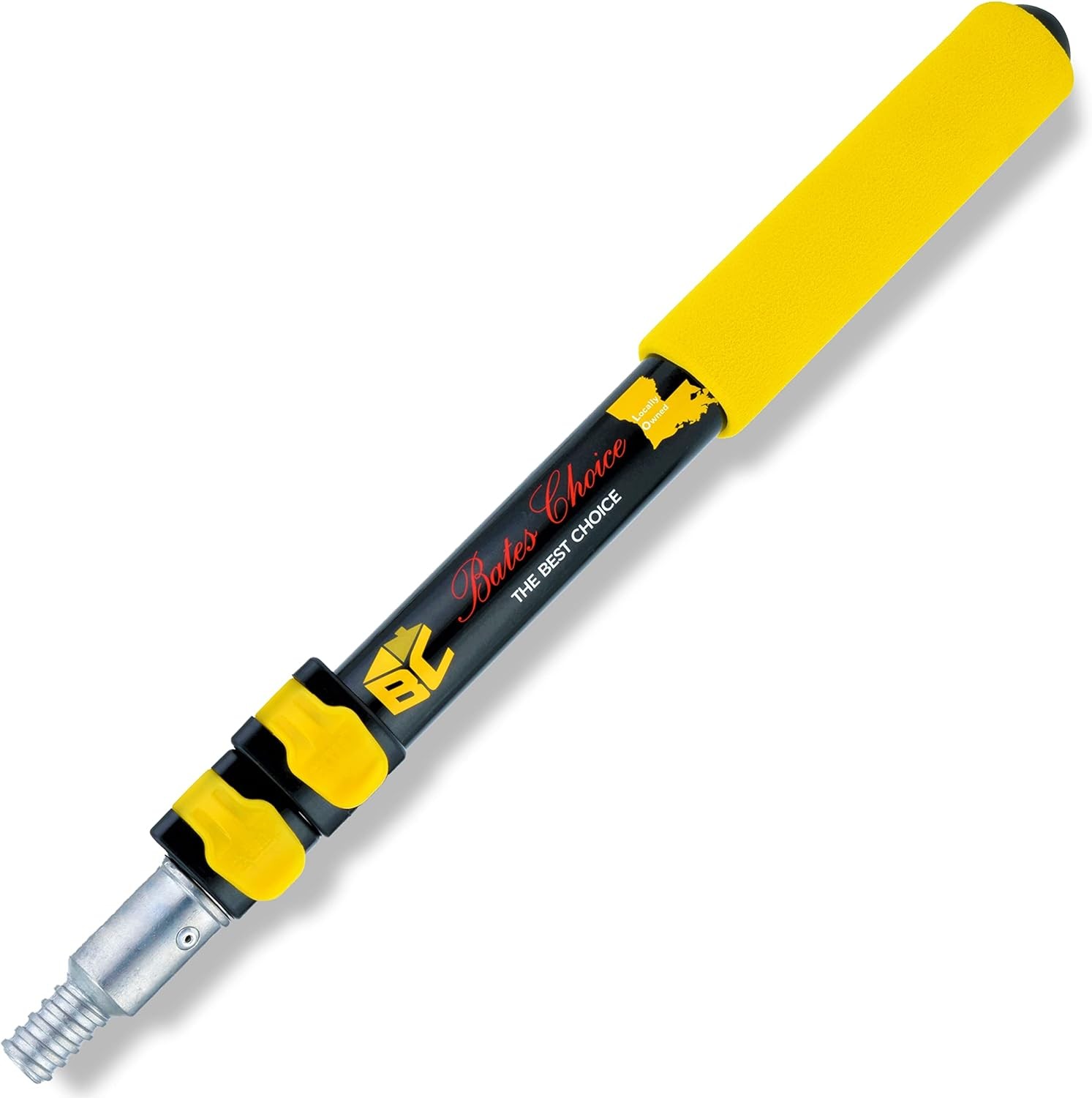 Bates- Extension Pole, 3 Ft Pole, Telescoping Pole, Paint Pole, Extendable Pole, Paint Roller Extension Pole, Painters Pole, Extension Handle, Telescoping Handle, Telescoping Paint Roller Pole - Black And Orange image number 6