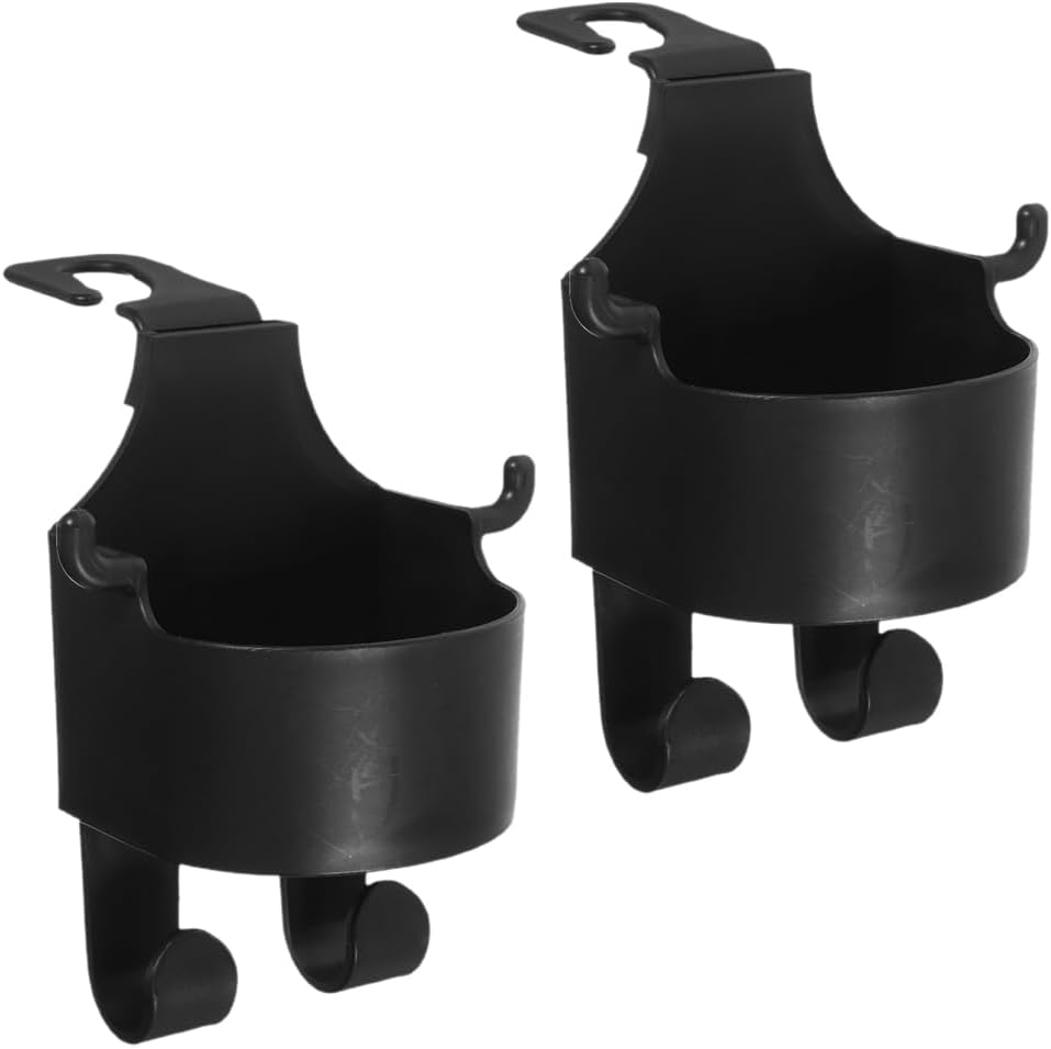 2Pcs Auto Headrest Cup Holder Back Seat Cup Holder Expander for Car Universal Fit Design Convenient Storage for Drinks Ideal for Travel and Family Use image number 5
