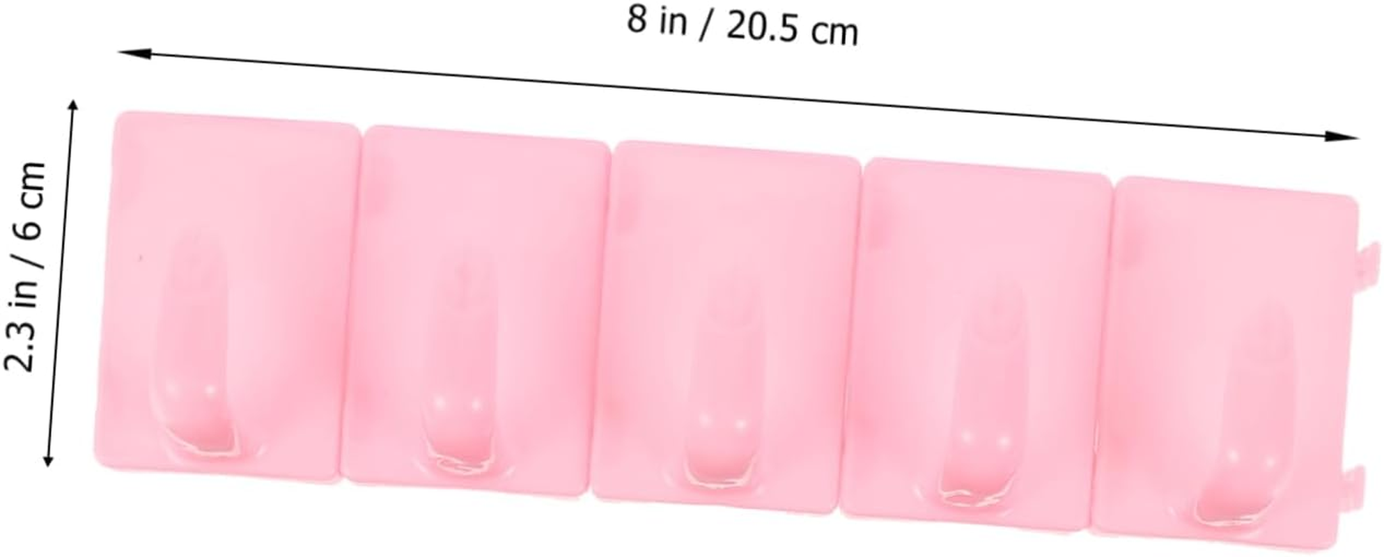 BIUDECO 4Pcs Nail Art Practice Base Nail Accessories Diy Rack Display Stands Random Color image number 3