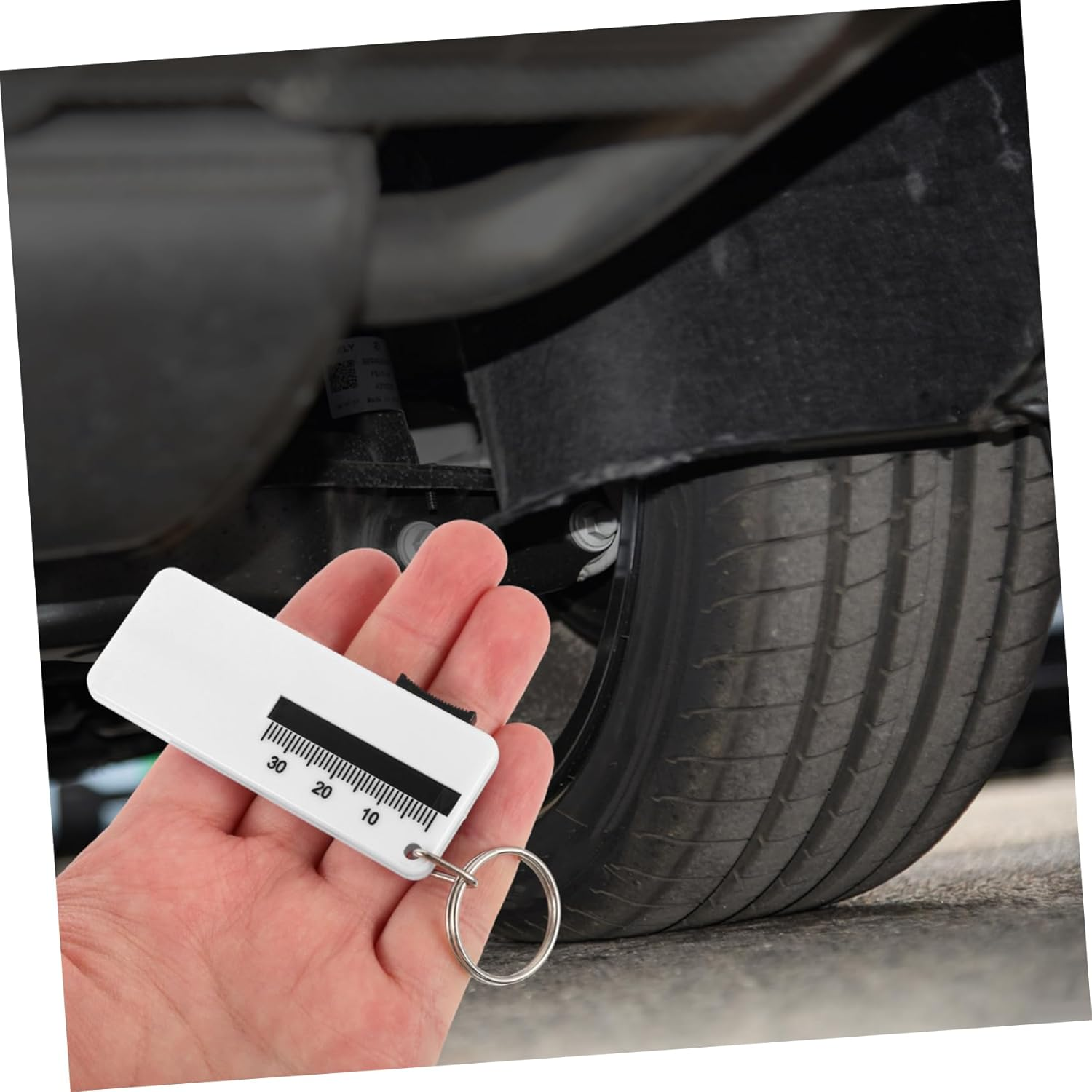 HEALEEP 3Pcs Tire Tread Depth Gauge Tool Automotive Measuring Instrument for Accurate Tire Thread Measurement And image number 5