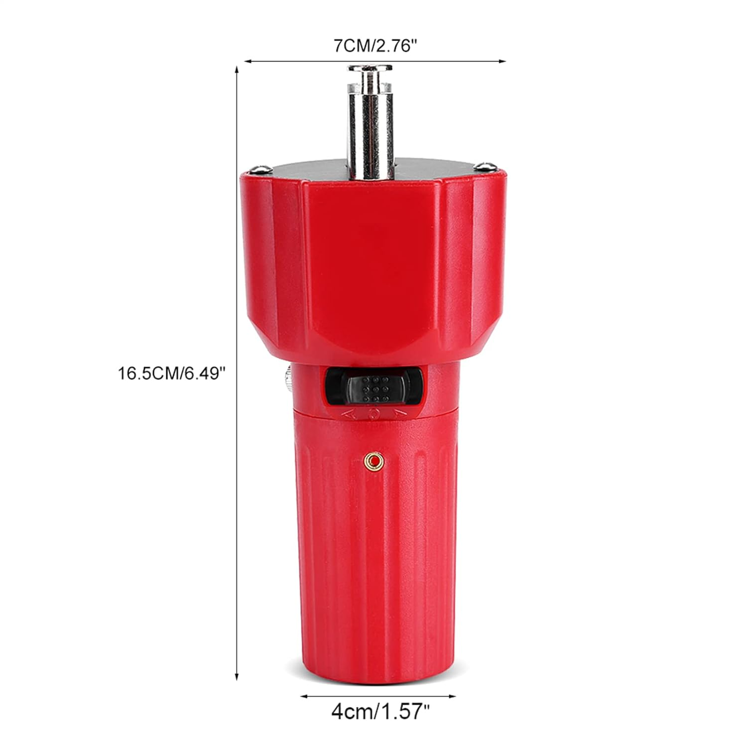 Barbecue Rotator Electric Motor, Red Small Motor with USB Wire, Low Noise for Roast Bracket Holder Part, Easy to Use, Portable, Metal Material image number 5