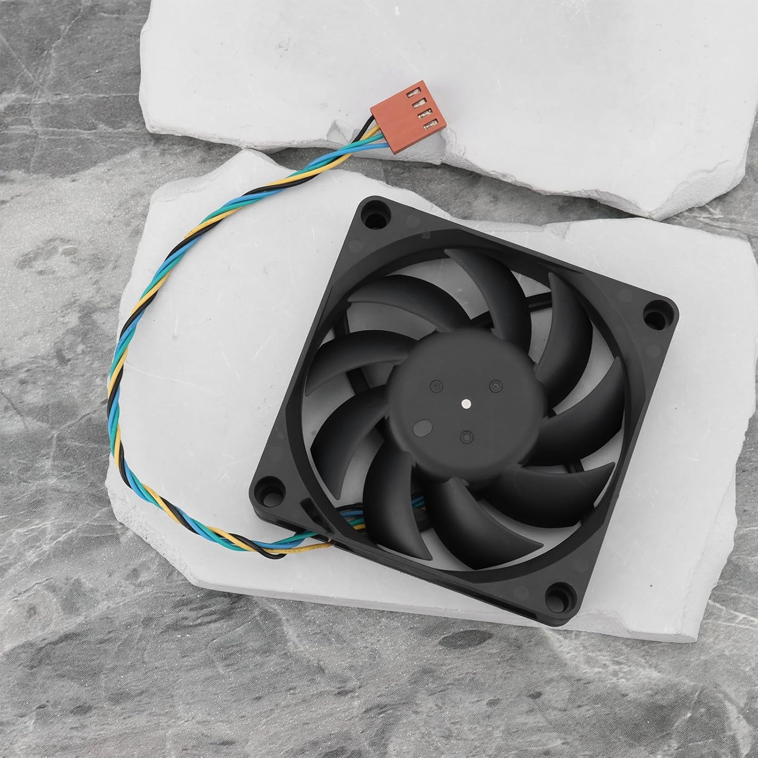 Be in Your Mind CPU Cooling Fan 4Pin Brushless DC Fan AFB0712VHB 0.55A 12V for Laptop 70X70X15Mm