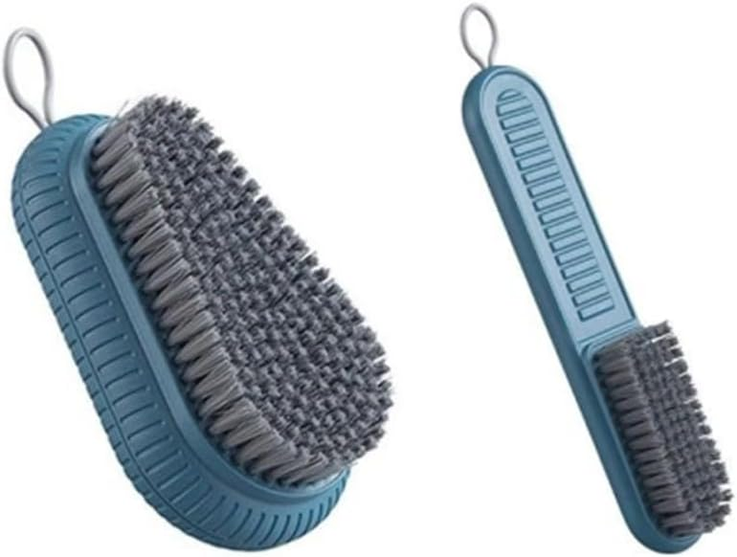 Naisfei 2 PCS Heavy Duty Nail Brush for Cleaning Fingernails, Nail Brush for Cleaning Fingernails Two Sided Hand Fingernail Scrub Brush Soft Stiff Bristles Nails Toes Scrubber image number 2