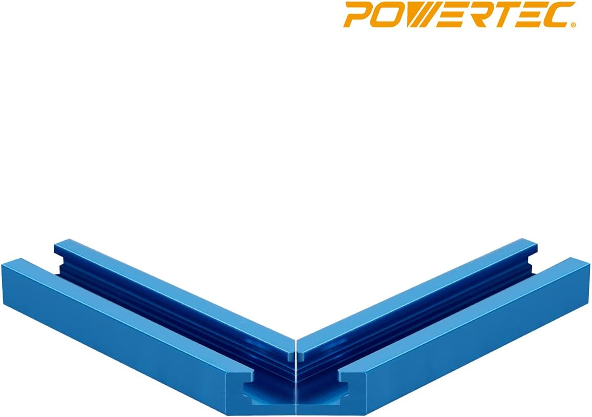 POWERTEC 71704 T-Track Intersection Kit with Mounting Screws, 2 Sets image number 3