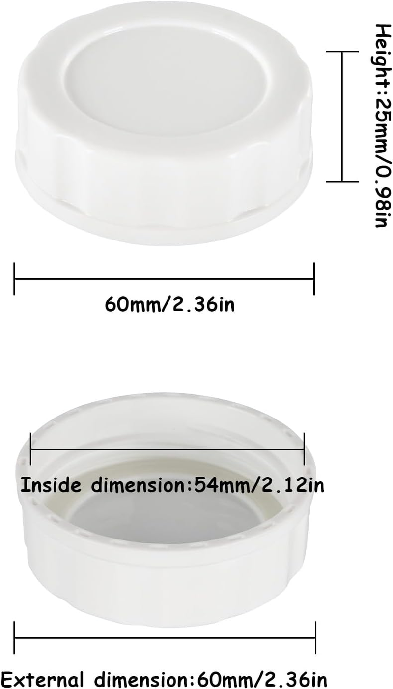 Baby Bottle Cap for Pigeon Bottle, Soft & Safe Bottle Lid, 6 Count