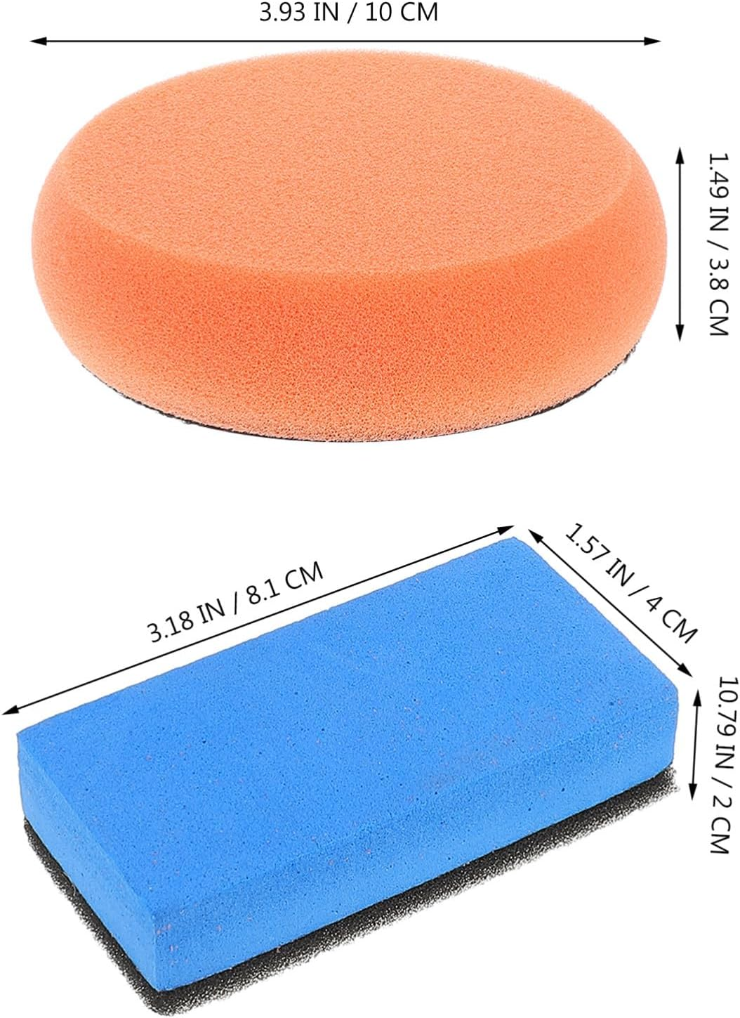 ABOOFAN Waxing Sponge Pad for Car Detailing Tool Car Buffer Pads Comfortable Grip for Wax Removal and Polishing for Automotive Accessories Cleaning image number 6