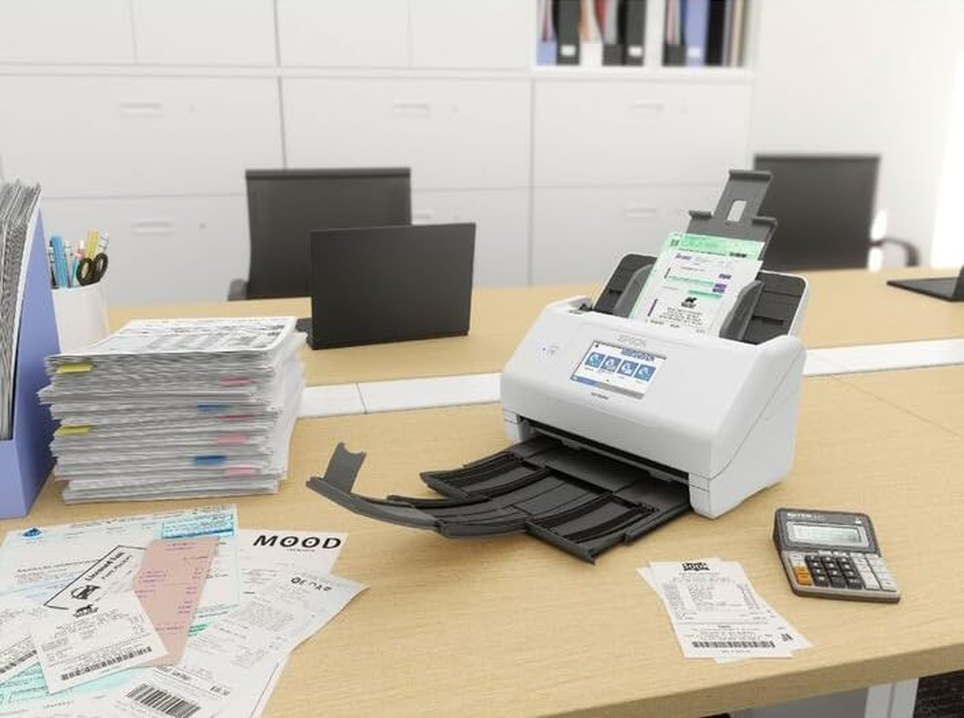 Epson Rapidreceipt RR-600W Document Scanner image number 3