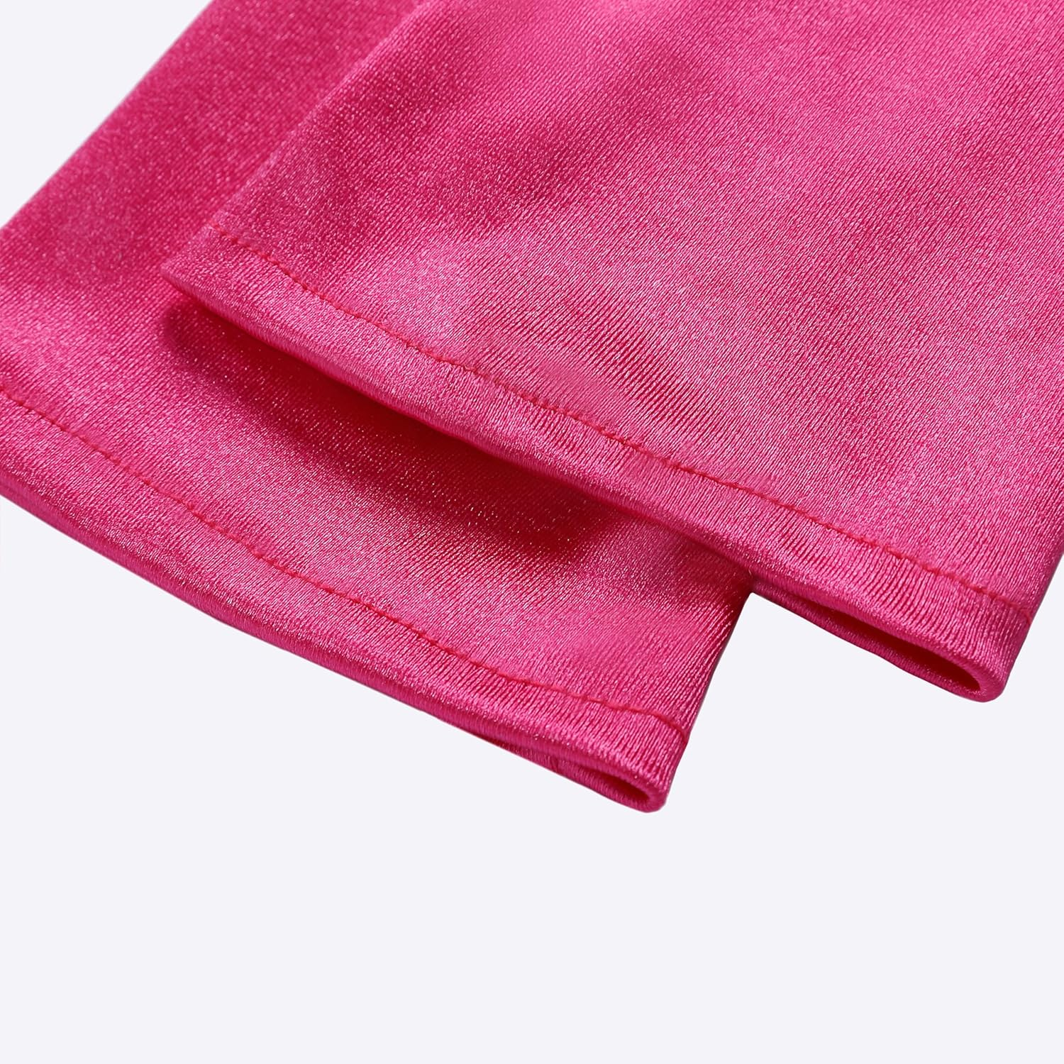 BABEYOND Long Opera Party 1920S Satin Tea Party Gloves Costume Stretchy Adult Size Elbow Length - 70Cm-Black image number 6