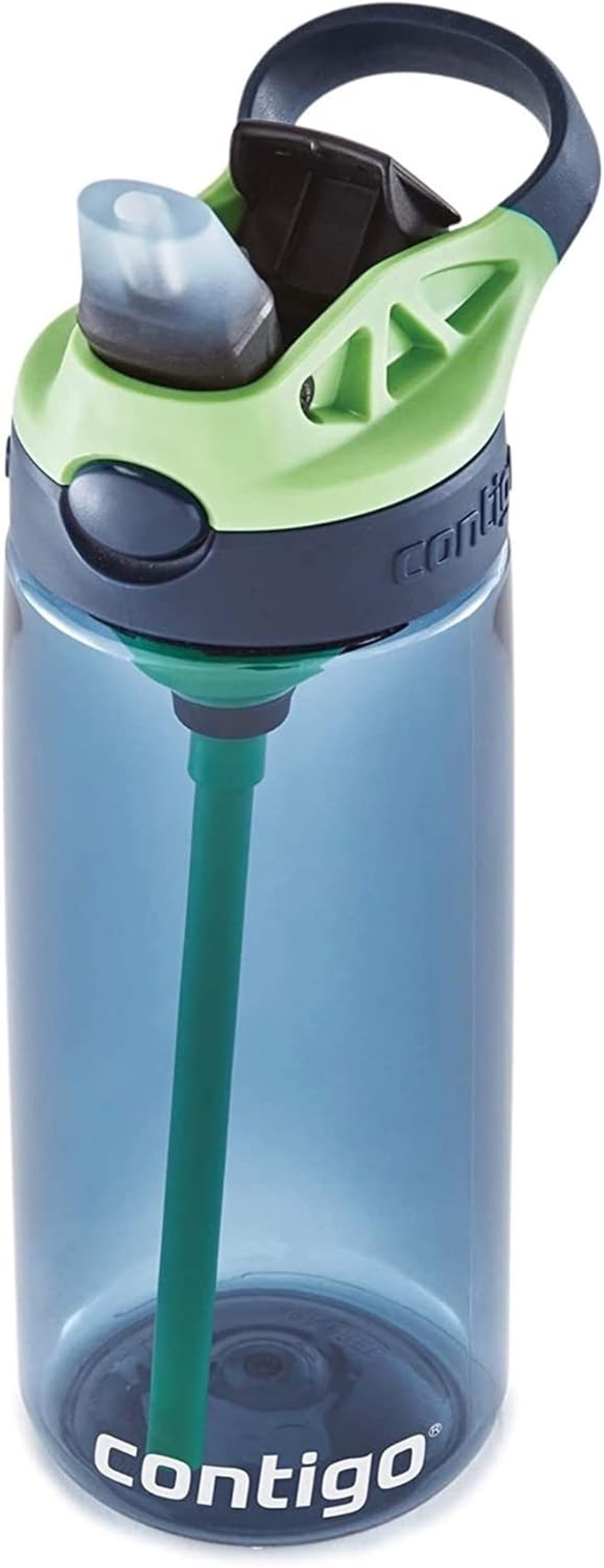 Contigo Kids Autospout Water Bottle, Monsters, 414Ml Capacity | Easy-Clean Lid Designed | Pop-Up Straw with Spill-Proof Valve Prevents Spills Even When Spout Is Open | Perfect for Children Aged 3 & Up