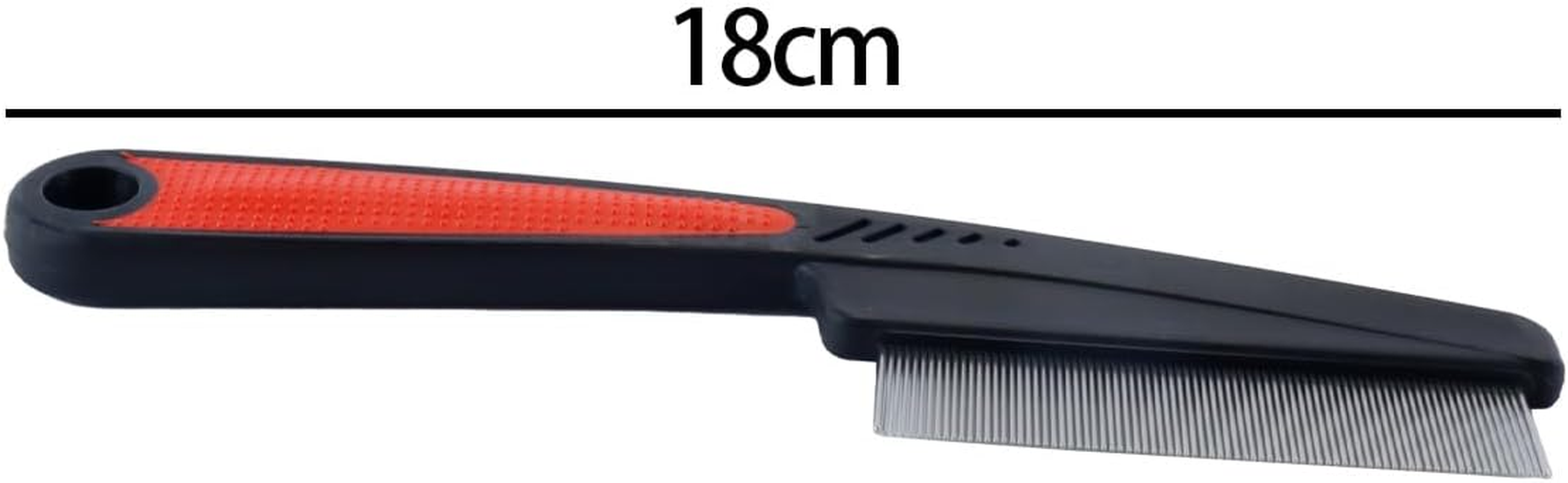 Orivin 2 Pieces Multifunctional Stainless Steel Hair Combs with Fine Teeth - Dandruff Removal Dog Face Brush Grooming Tool for Women Men image number 5