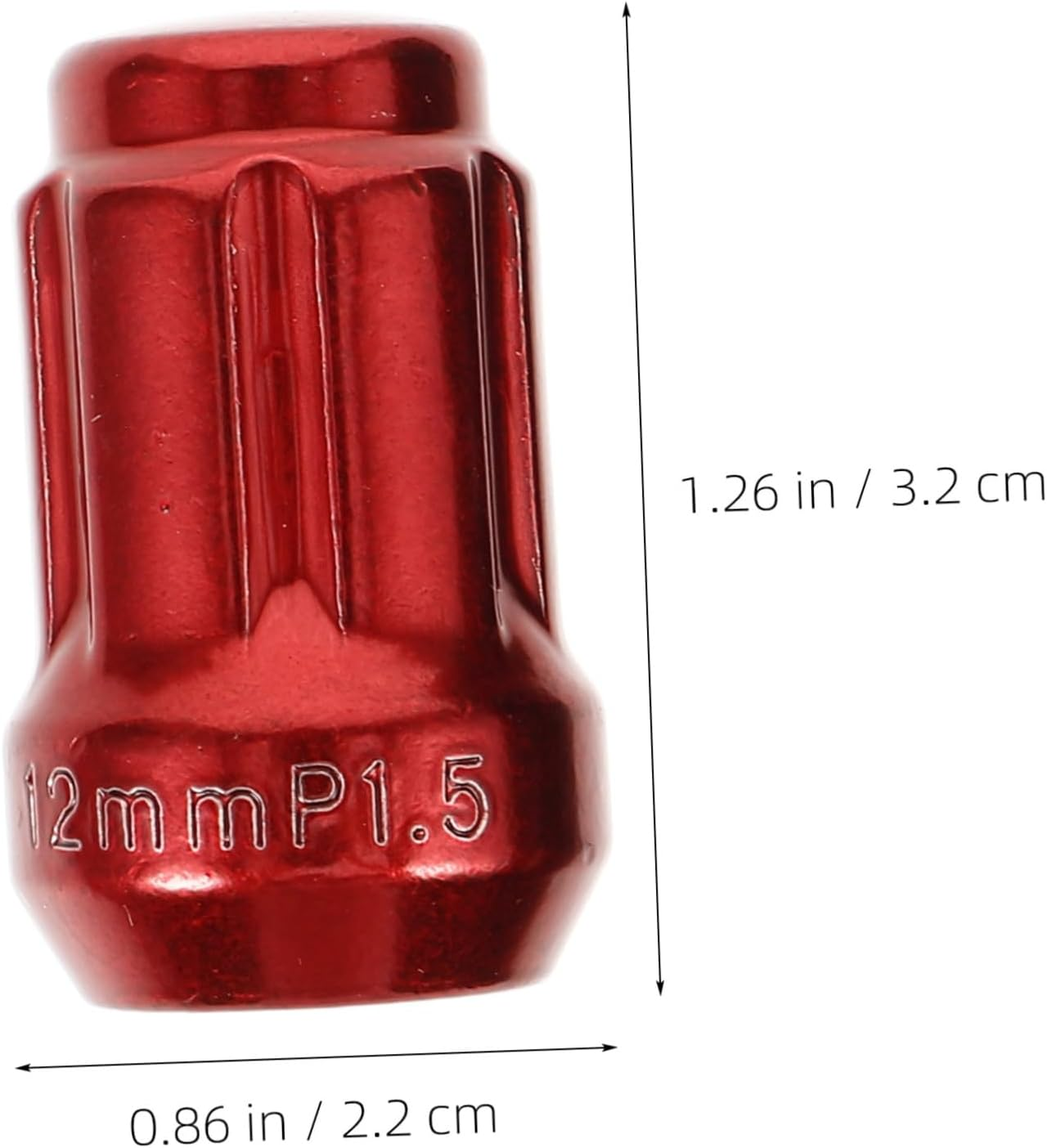 VINTORKY 20Pcs Spiral Mother Wheel Nut Covers Car Wheel Nut Caps Tyre Lug Accessories Easy Install image number 3