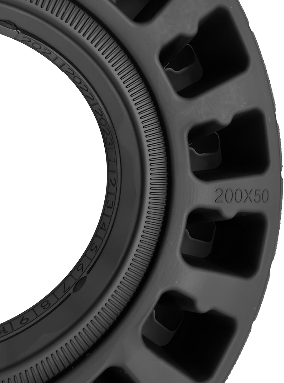 200X50 Solid Tire, 8''X2'' Scooter Replacement Wheels for Razor E100 E125 E150 E175 E200 E225 Electric Scooter image number 4