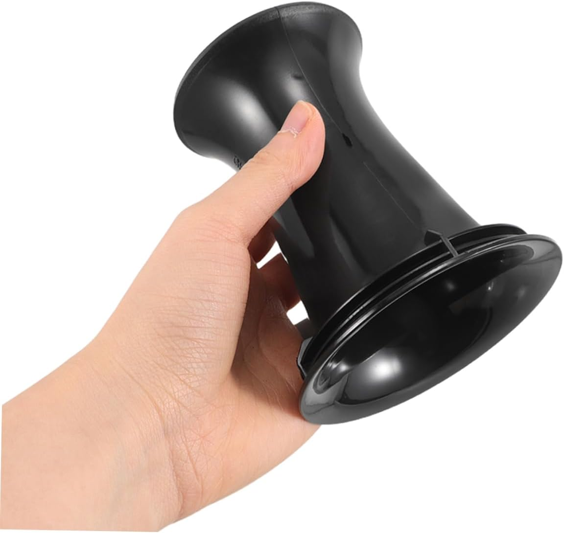 HOMOCONO 2Pcs Speaker Cabinet Port Tube Bass Reflex Woofer Box Vent for Audio Output Quick Installation Sleek Design for Home and Car Speakers Black image number 4