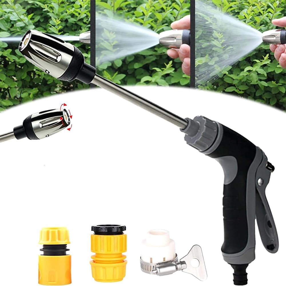 Pressure Washer, Turbowasher, Power High-Pressure Cleaner for Every Garden Hose, My Garden Friend Pressure Washer, Turbowasher for Garden Hose, Jet Nozzle High Pressure Hose Nozzle for Car Washing image number 1