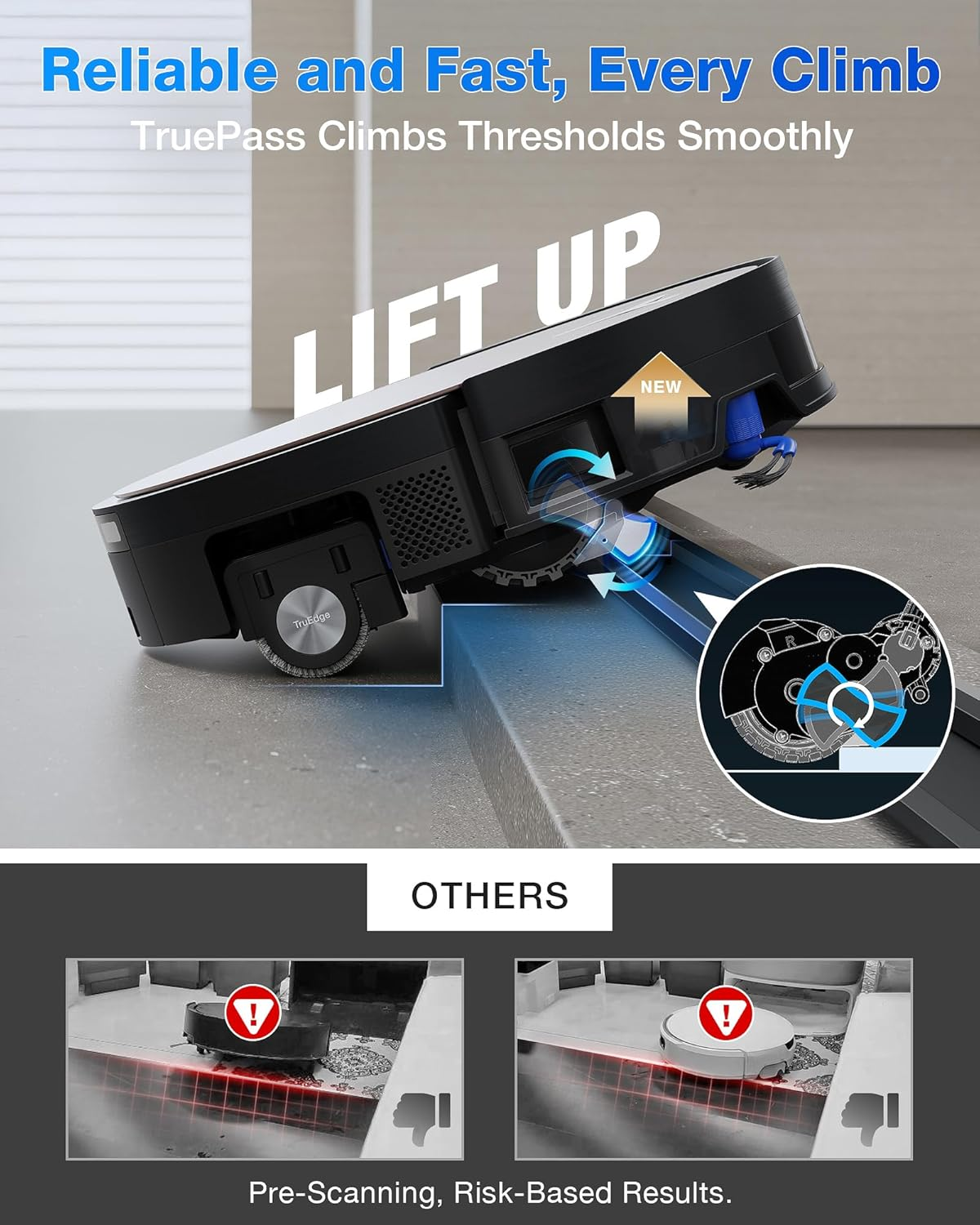 ECOVACS DEEBOT X11 PRO Omni Robot Vacuum and Mop, Auto Refill & Drain Station, 75&deg;C Hot Wash, Powerboost 1000M&sup2; Coverage, 19500Pa Suction, AI Agent YIKO, Self-Cleaning for Carpets Pet Hair image number 3