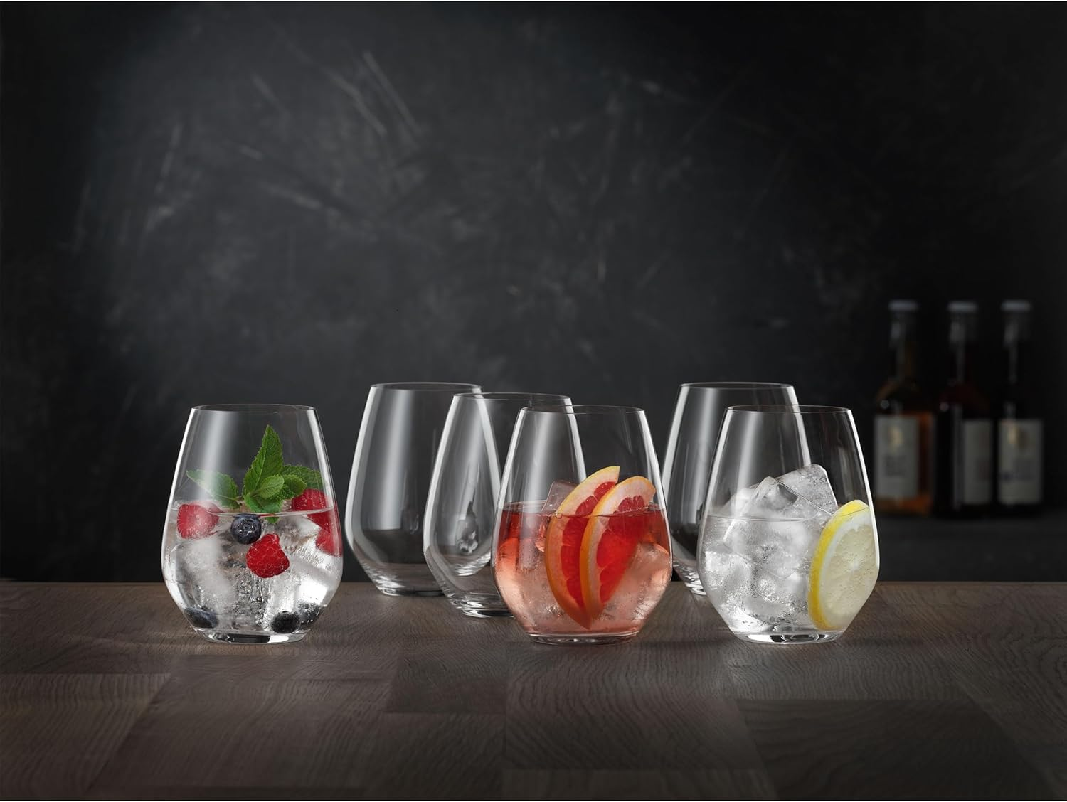 Spiegelau Authentis Casual All Purpose Tumbler, Clear &ndash; Versatile Crystal Glass for Wine, Cocktails & Beverages &ndash; Machine-Made Elegant Barware, Dishwasher Safe &ndash; 460 Ml Capacity (Pack of 6) image number 4